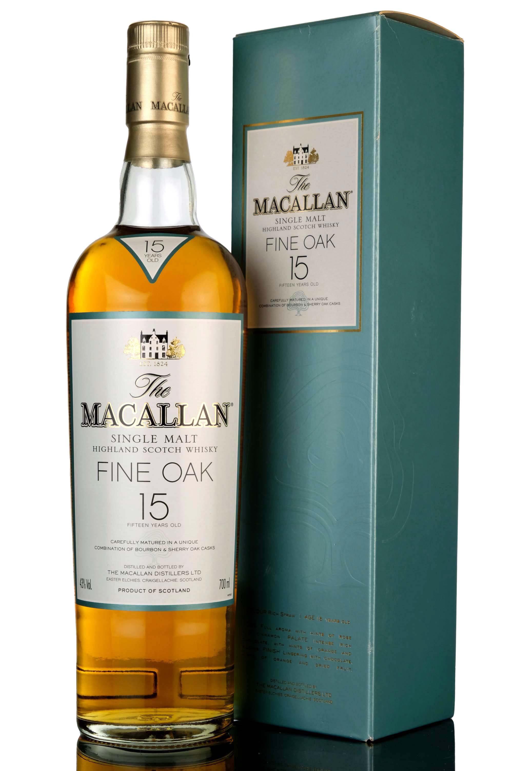 Macallan 15 Year Old - Fine Oak - Mid 2000s