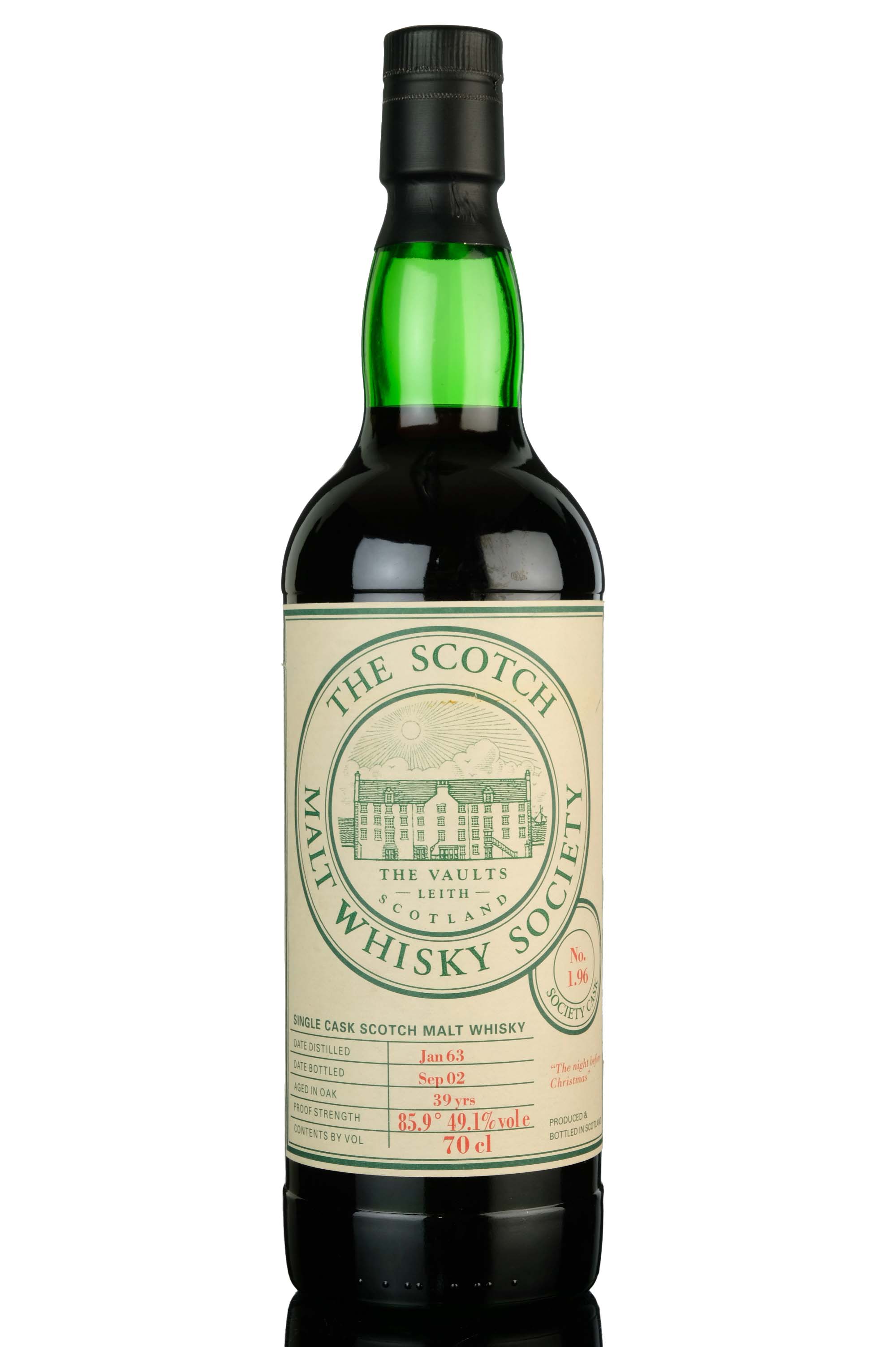 Glenfarclas 1963-2002 - 39 Year Old - SMWS 1.96 - The Night Before Christmas