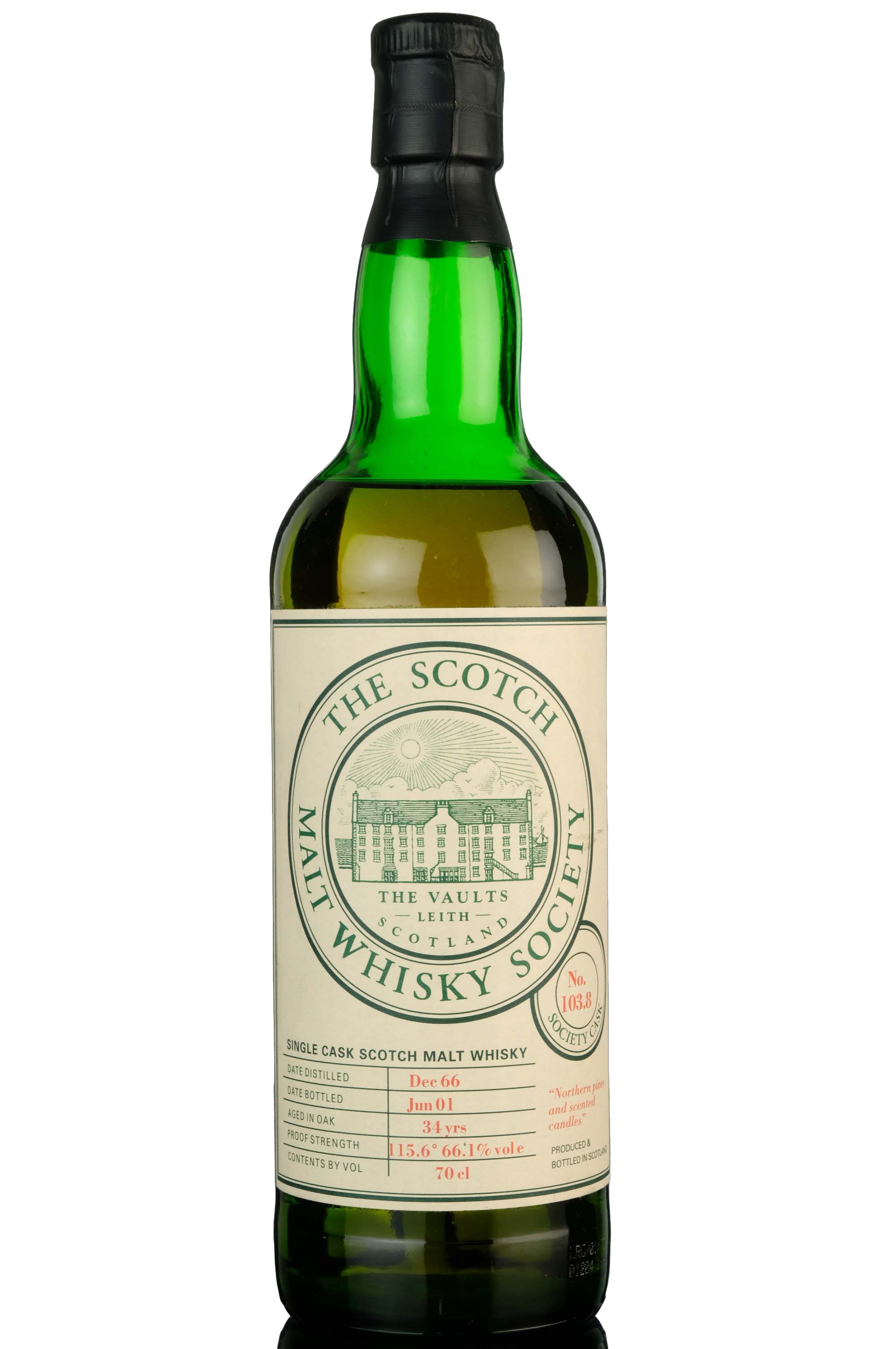 Royal Lochnagar 1966-2001 - 34 Year Old - SMWS 103.8 - Northern Pines & Scented Candles