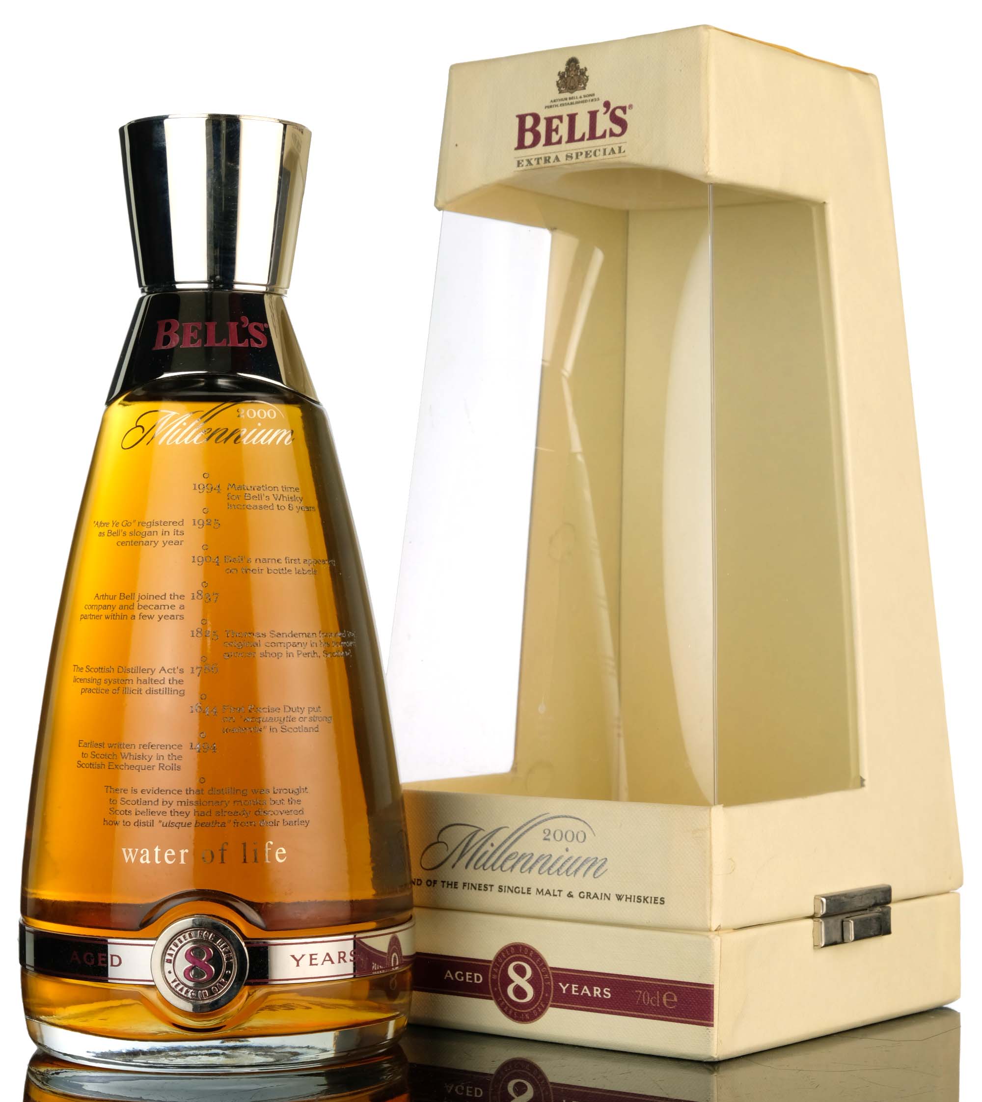 Bells 8 Year Old - Extra Special - Millennium 2000 Decanter