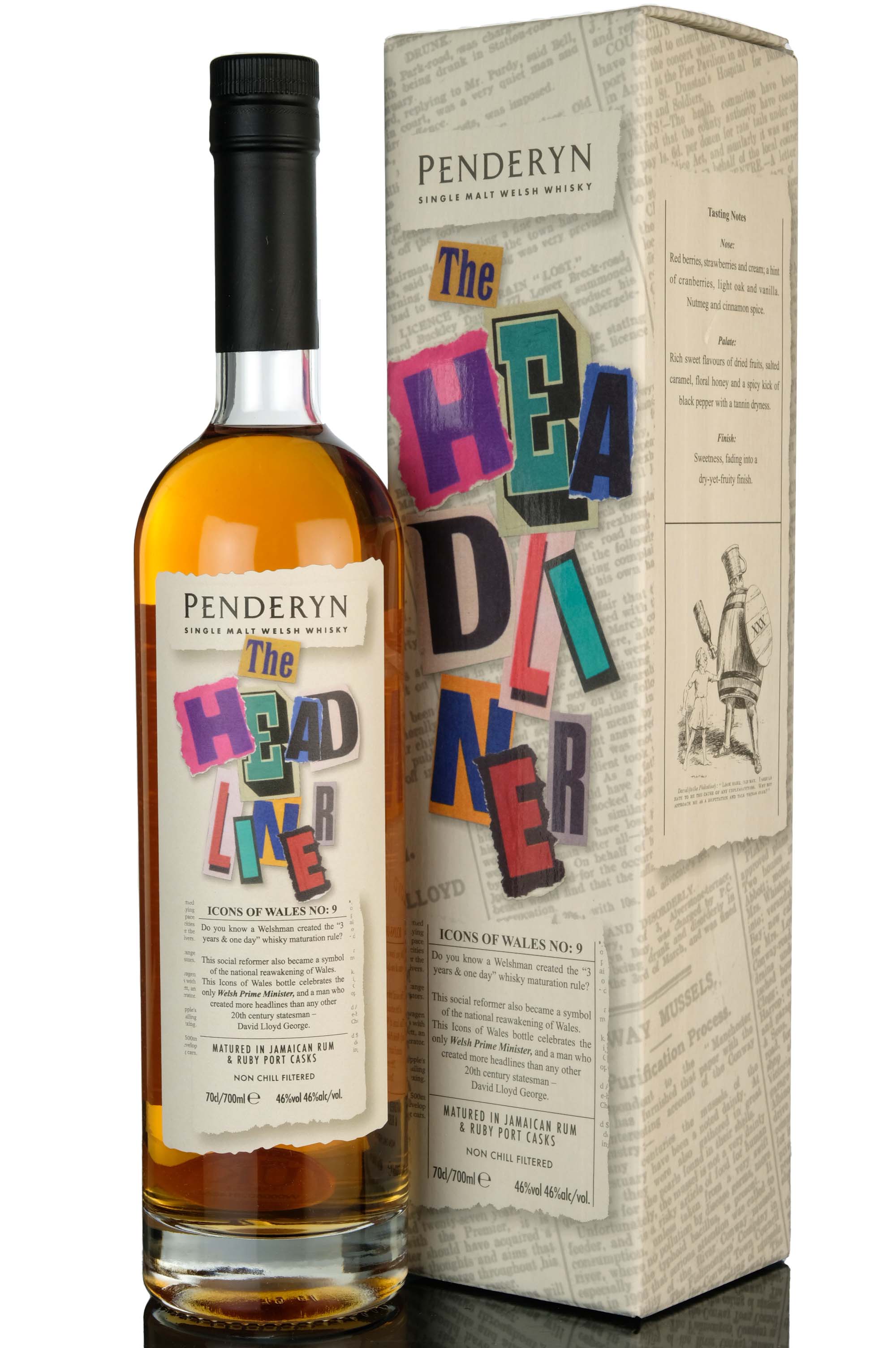 Penderyn Icons Of Wales - The Headliner No. 9/50 - 2022 Release