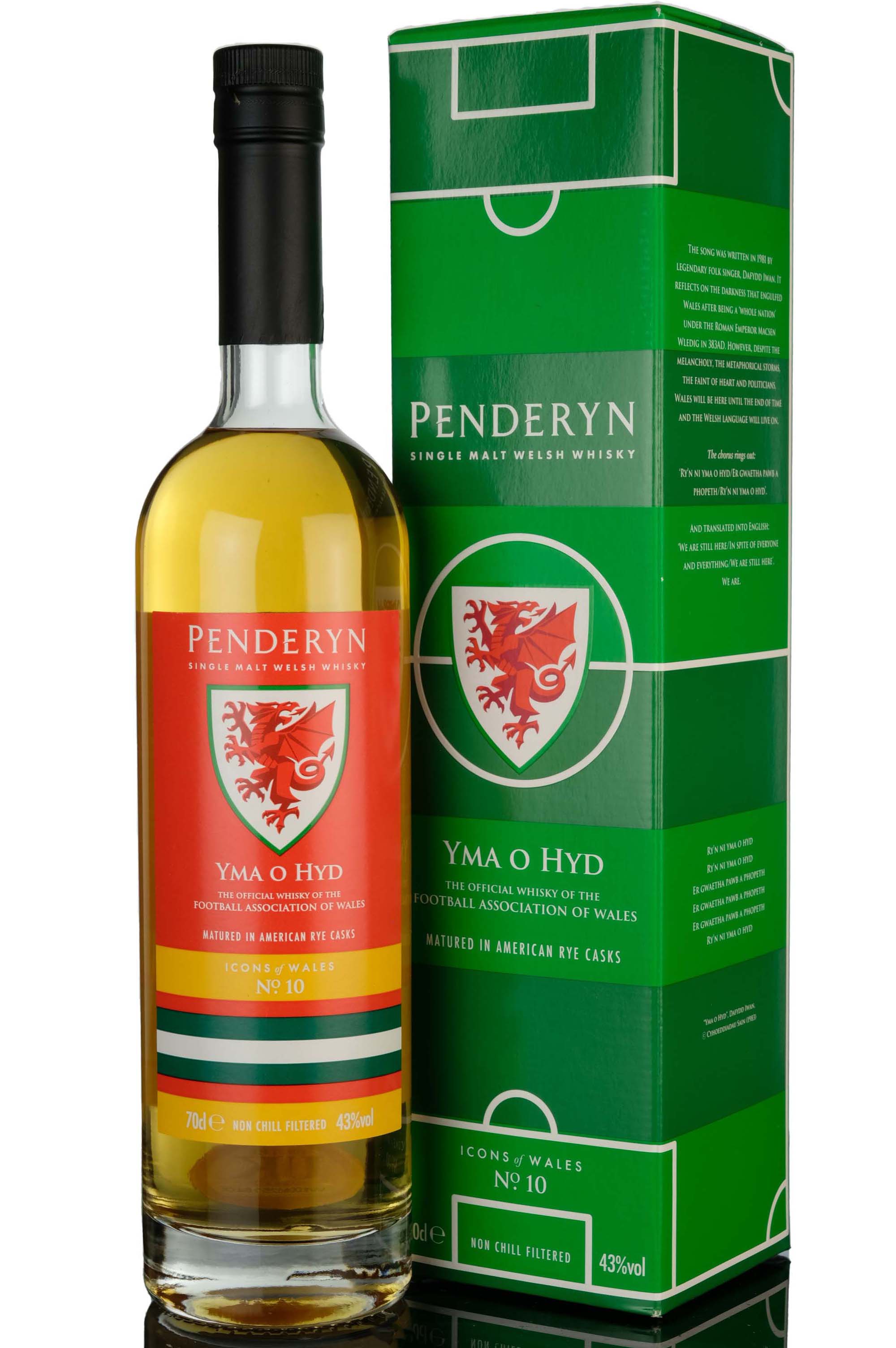 Penderyn Icons Of Wales - Yma O Hyd No. 10/50 - 2022 Release
