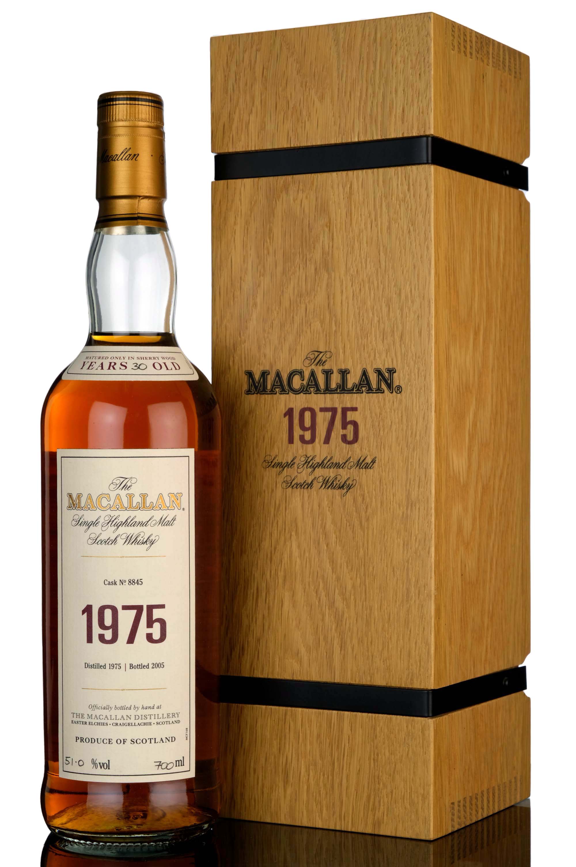 Macallan 1975-2005 - 30 Year Old - Fine & Rare - Single Cask 8845