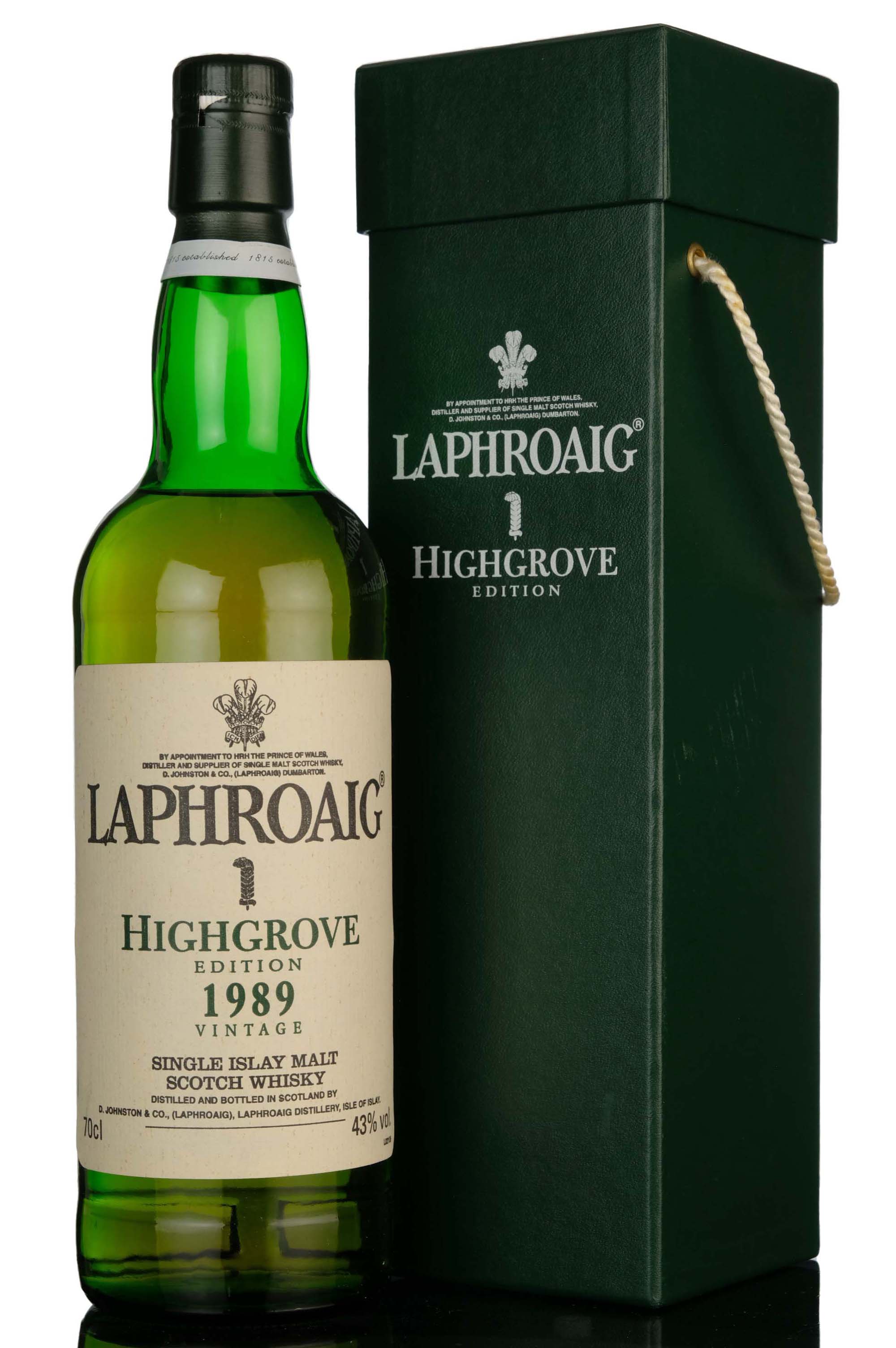 Laphroaig 1989 - Highgrove Edition - 2005 Release