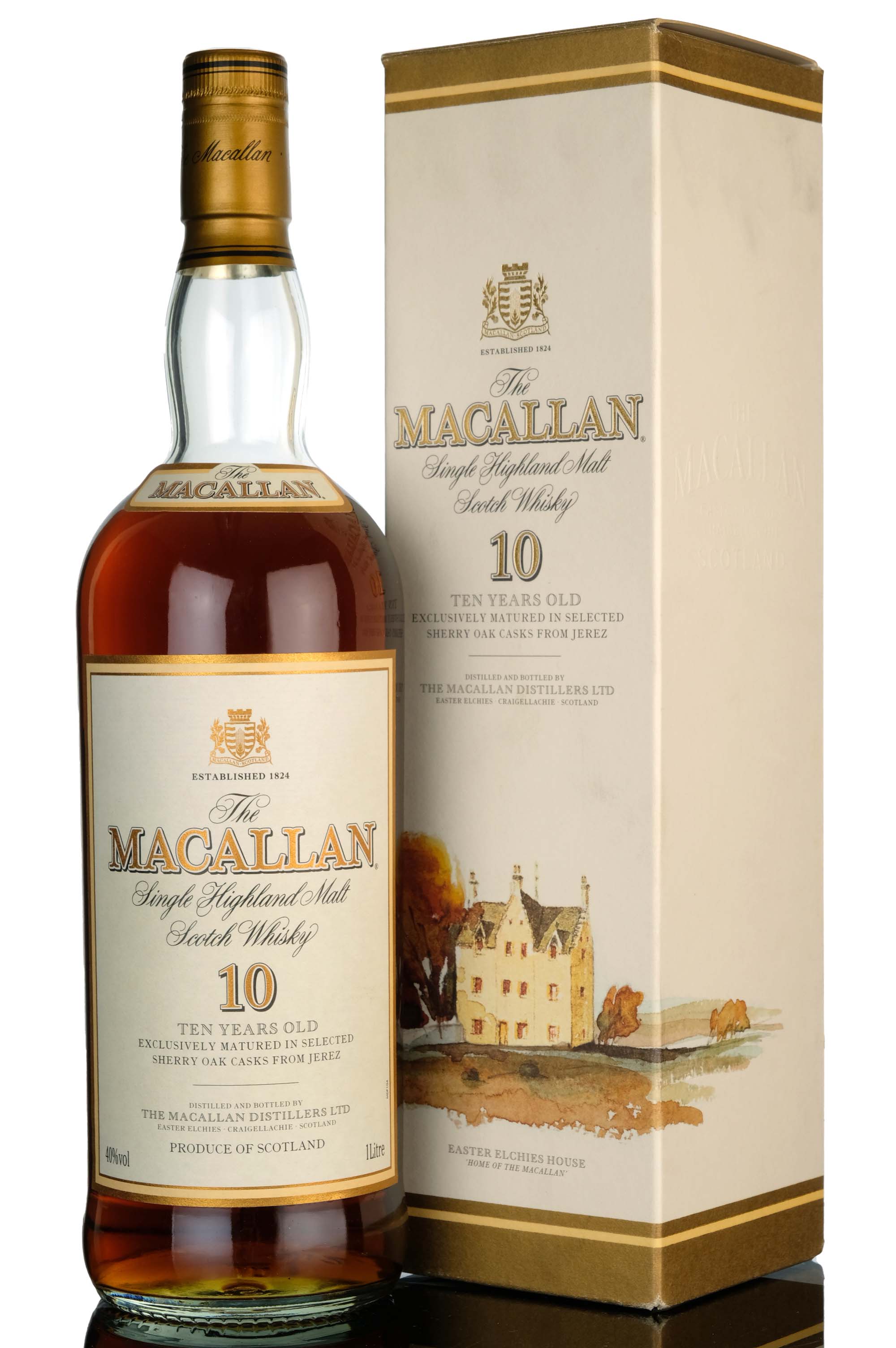 Macallan 10 Year Old - Sherry Cask - Early 2000s - 1 Litre