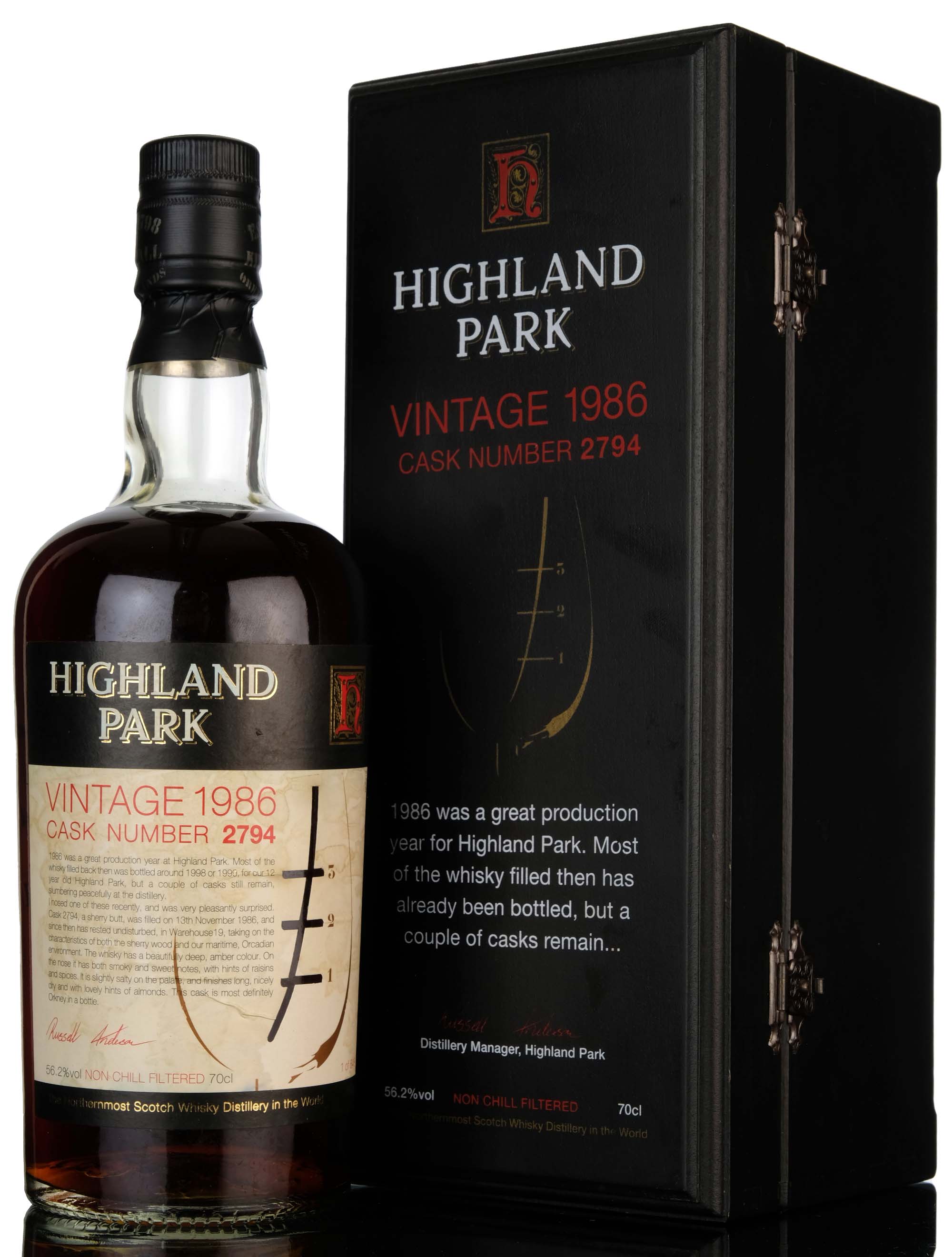 Highland Park 1986-2006 - 20 Year Old - Single Cask 2794