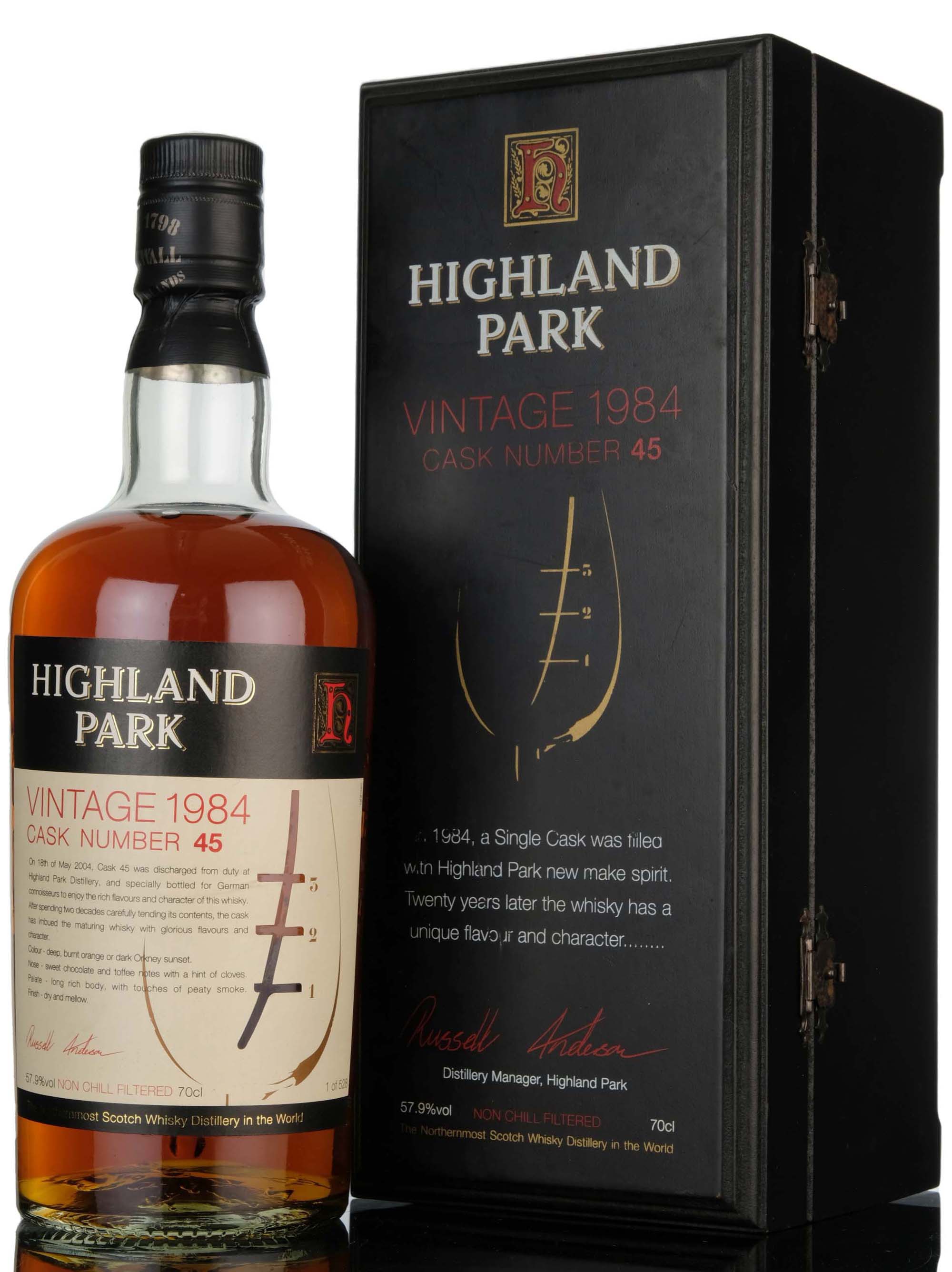 Highland Park 1984-2004 - 20 Year Old - Single Cask 45 - German Exclusive