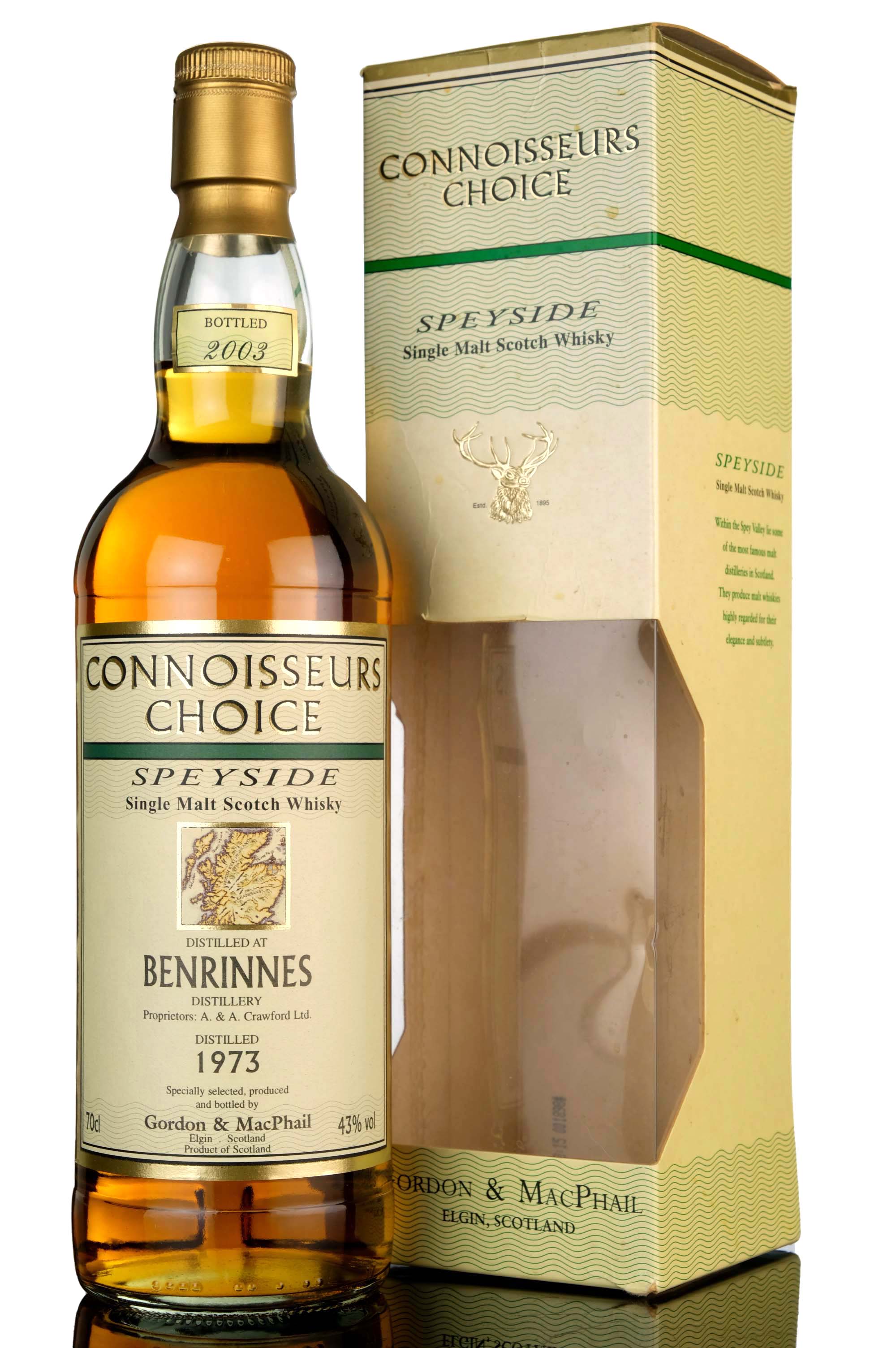 Benrinnes 1973-2003 -  Gordon & MacPhail - Connoisseurs Choice