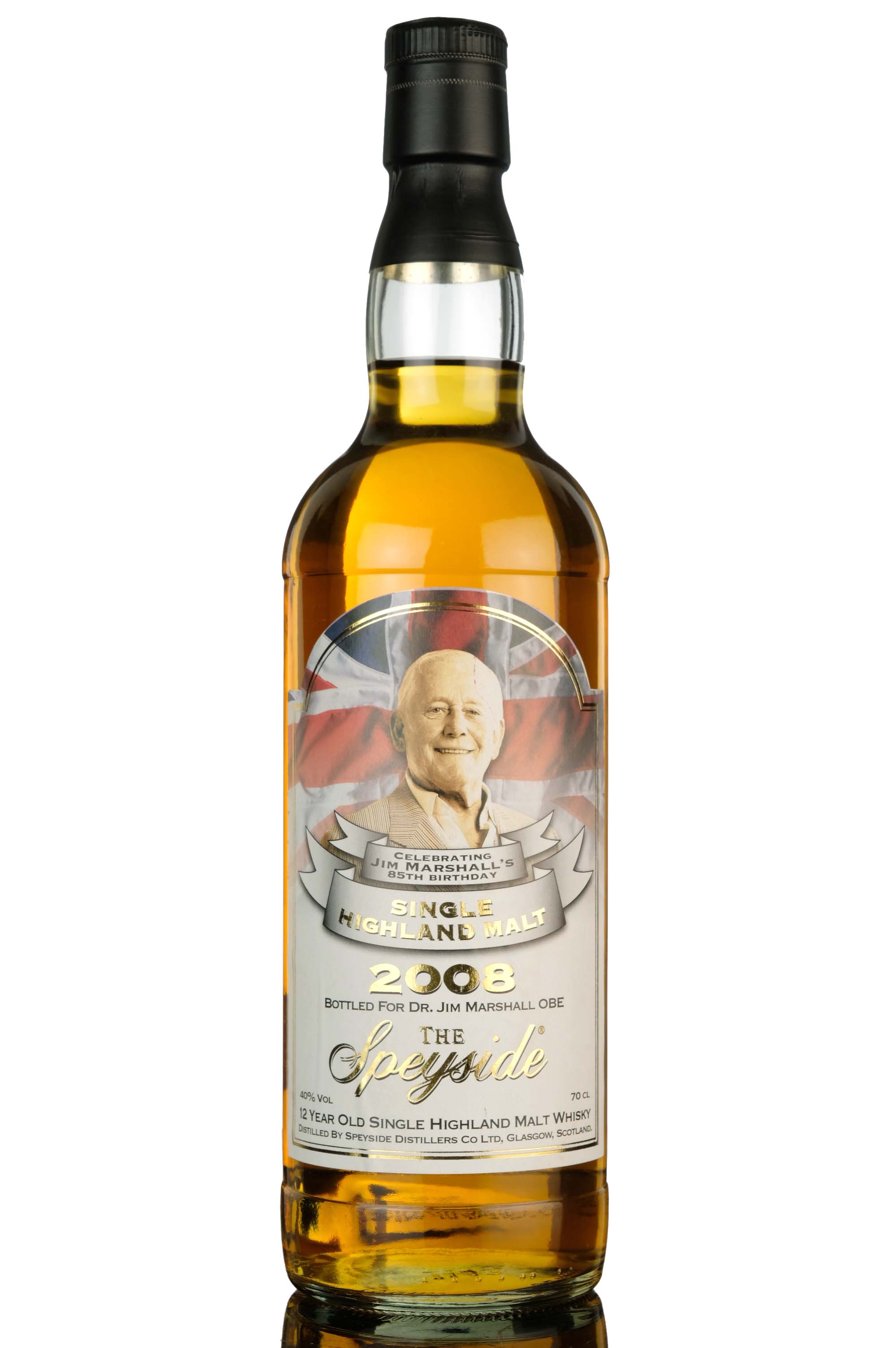Speyside 12 Year Old - Dr Jim Marshall OBE 85th Birthday - 2008 Release