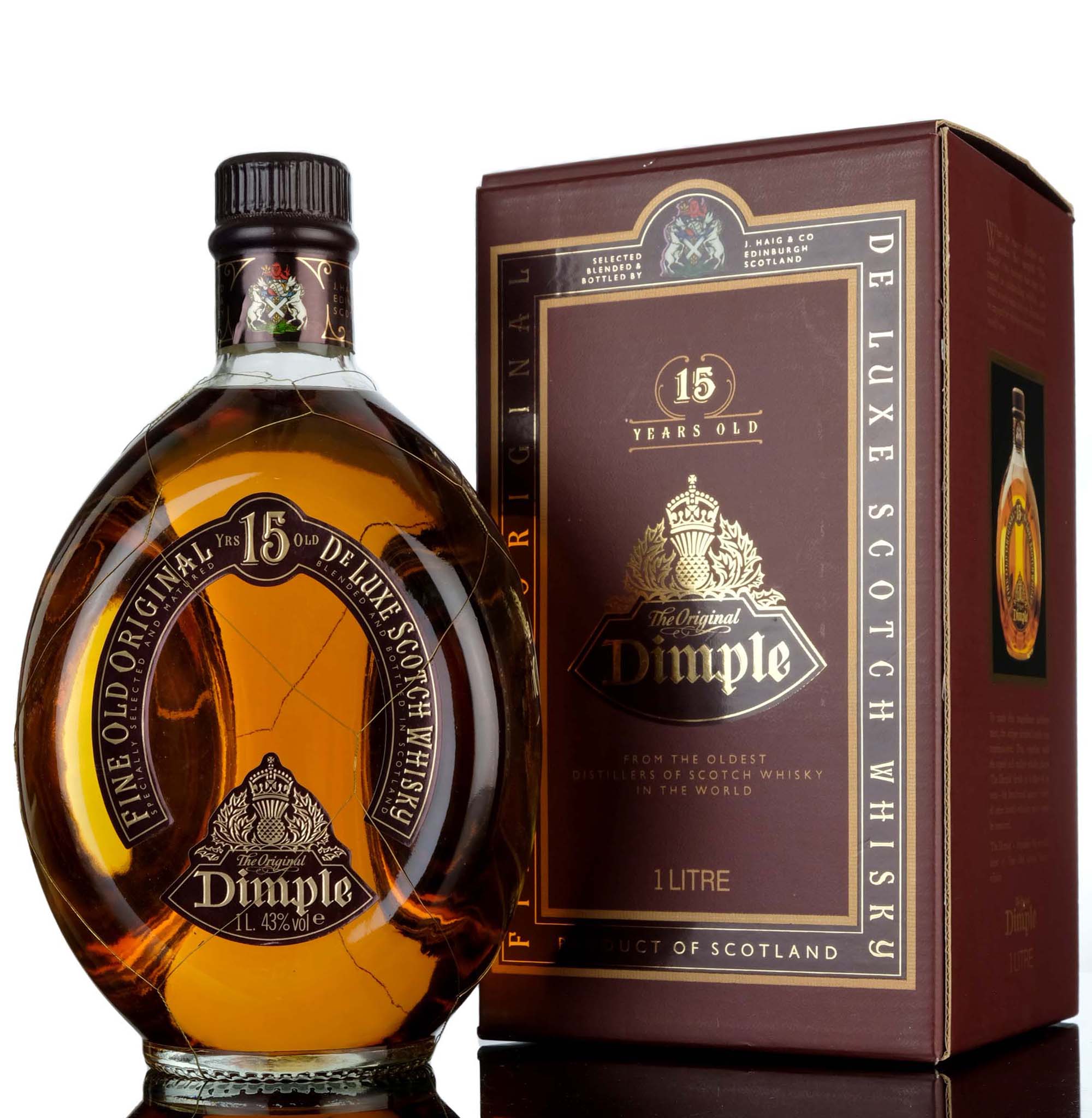 Dimple 15 Year Old - Fine Old Original - 2000s - 1 Litre