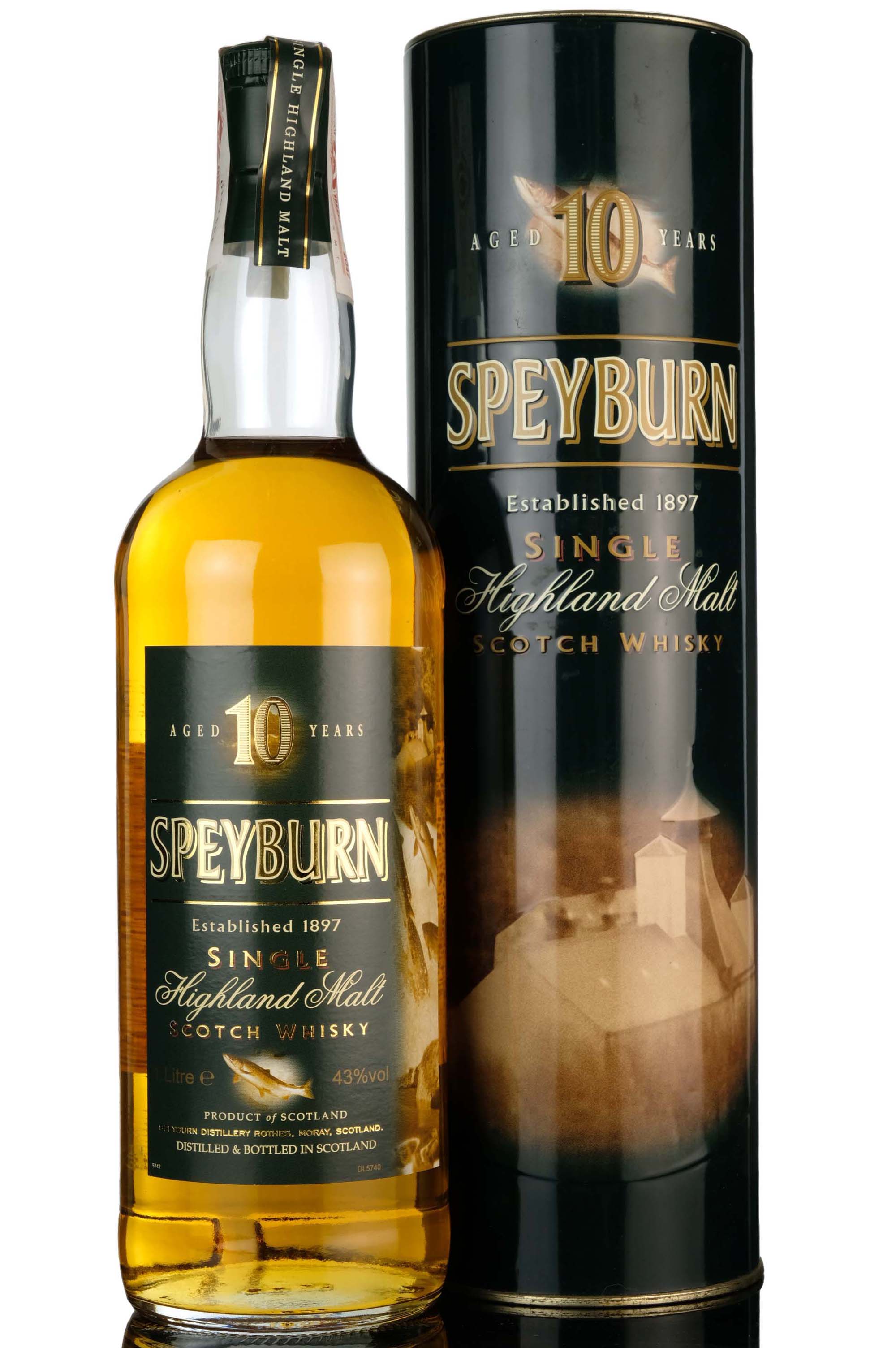 Speyburn 10 Year Old - Early 2000s - 1 Litre