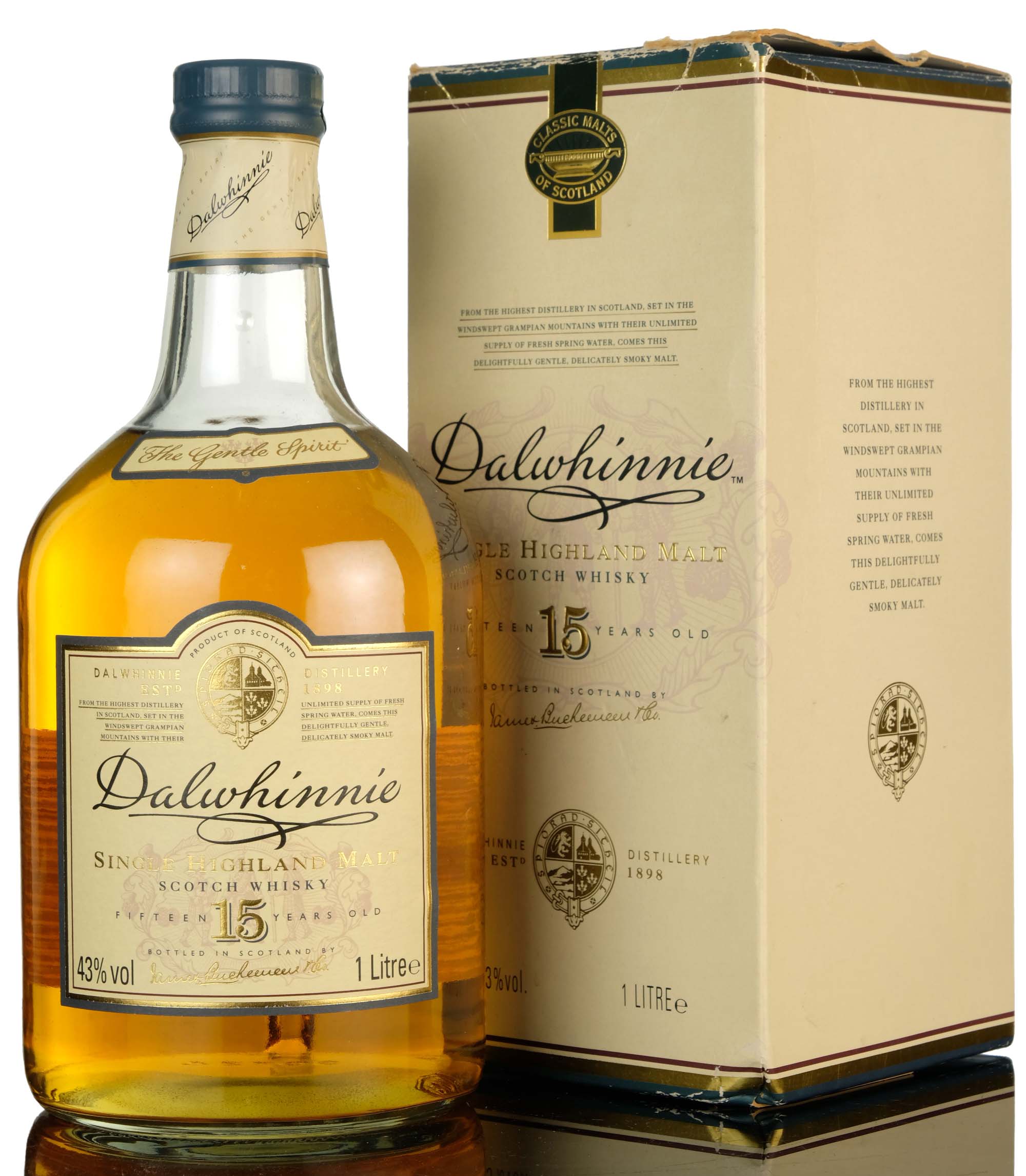 Dalwhinnie 15 Year Old - Early 2000s - 1 Litre