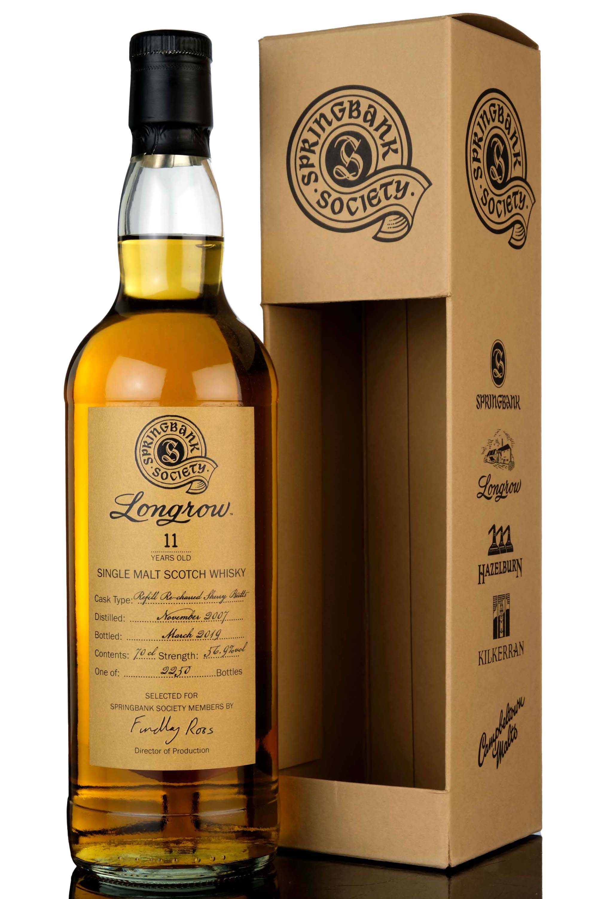 Longrow 2007-2019 - 11 Year Old - Society Release
