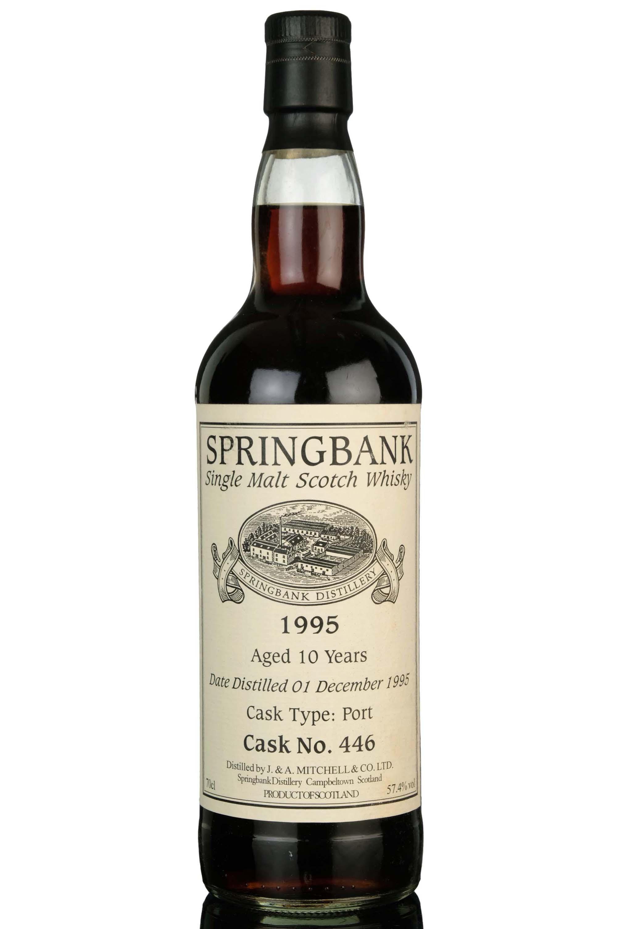 Springbank 1995 - 10 Year Old - Single Cask 446 - Private Bottling