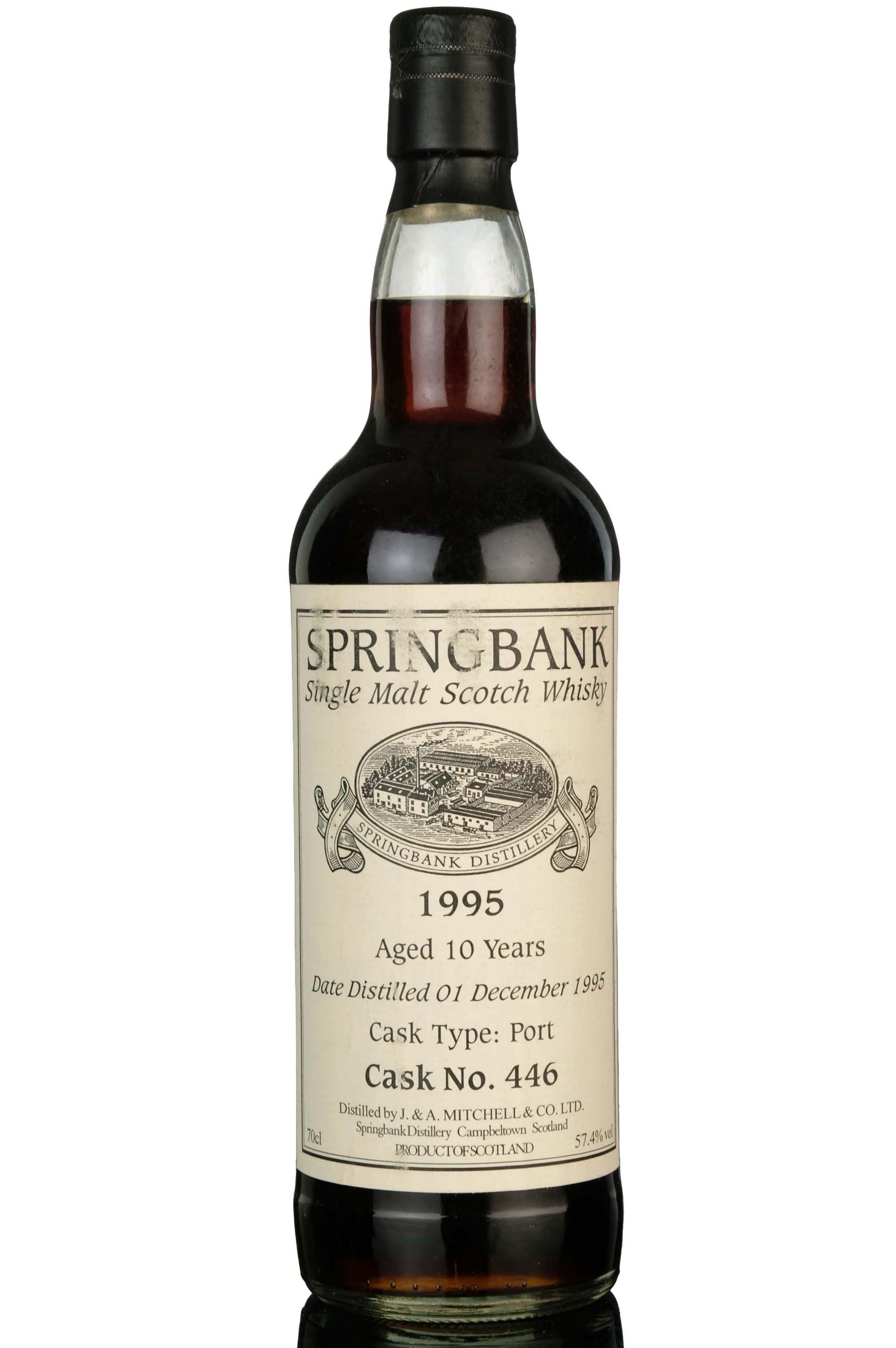 Springbank 1995 - 10 Year Old - Single Cask 446 - Private Bottling
