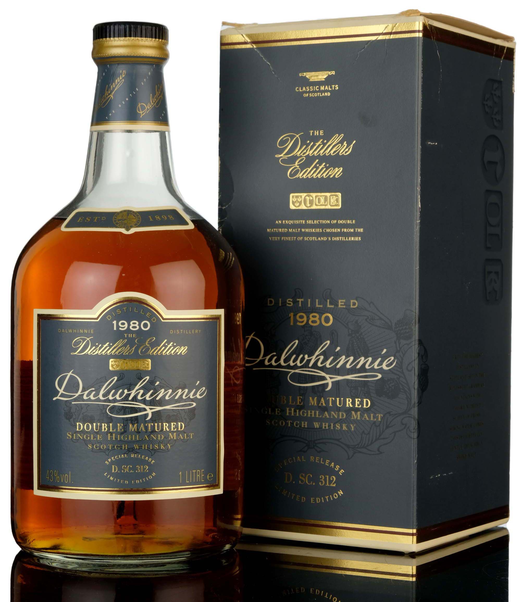 Dalwhinnie 1980 - Distillers Edition - 1 Litre