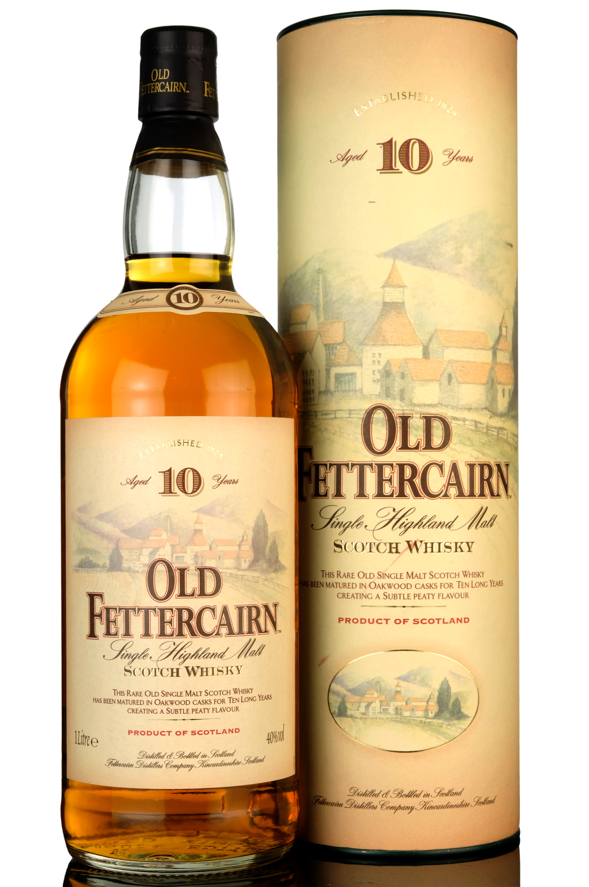 Old Fettercairn 10 Year Old - Circa 2000 - 1 Litre