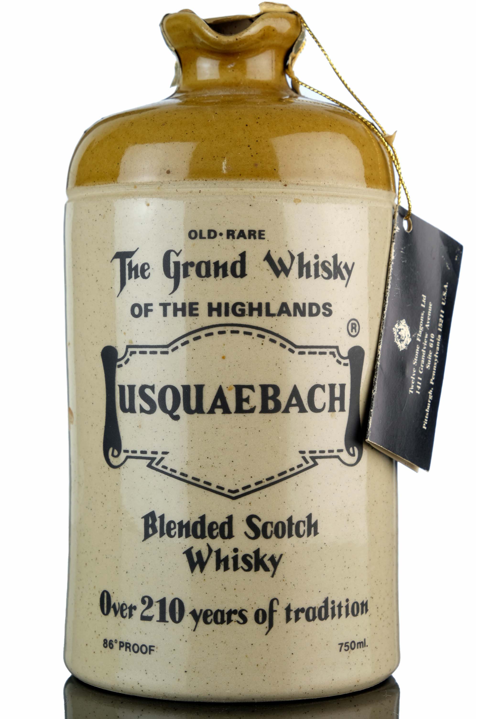 Usquaebach Ceramic - The Grand Whisky Of The Highlands
