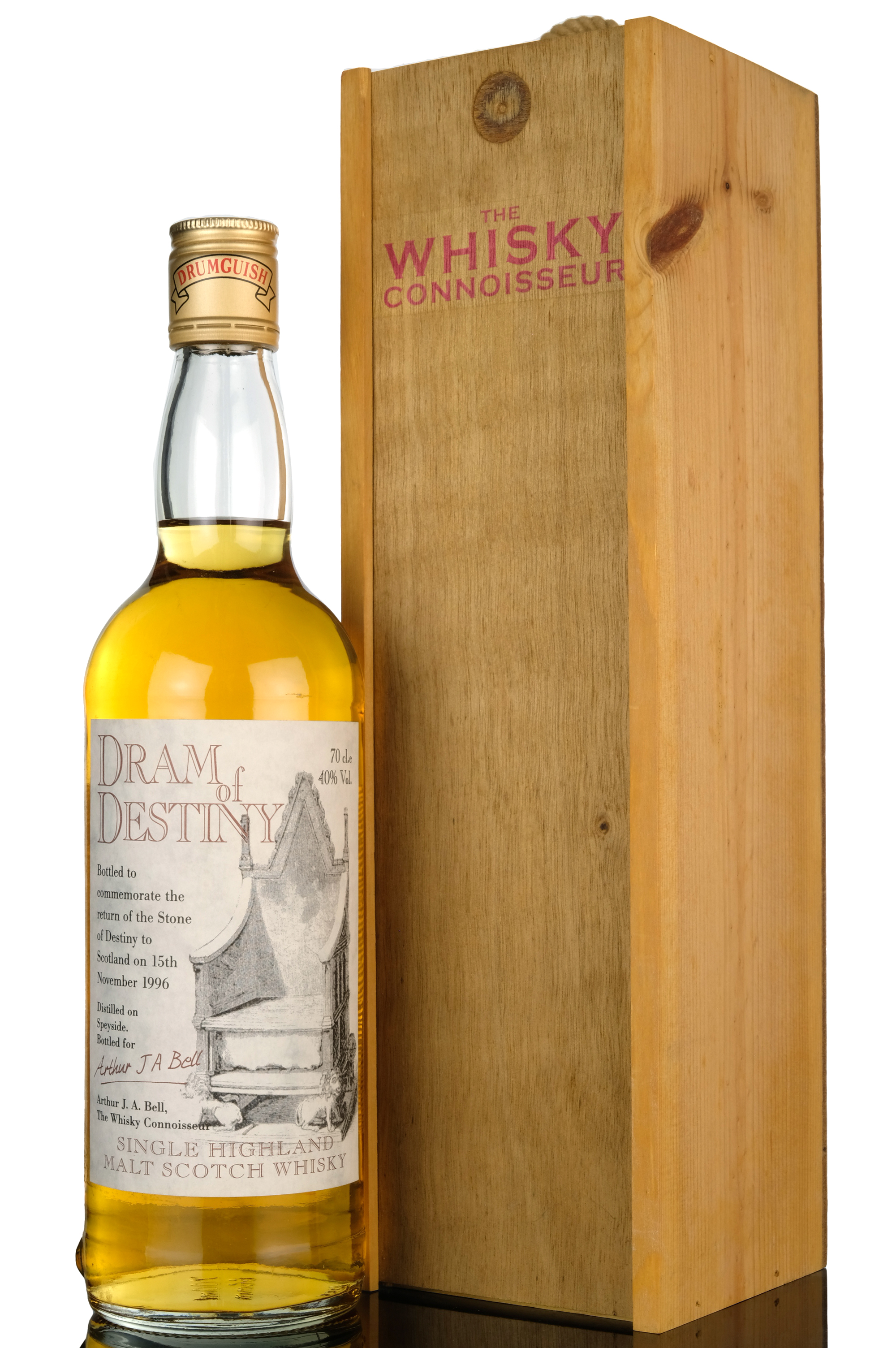 Dram Of Destiny - The Whisky Connoisseur - Limited Edition - 1996 Release