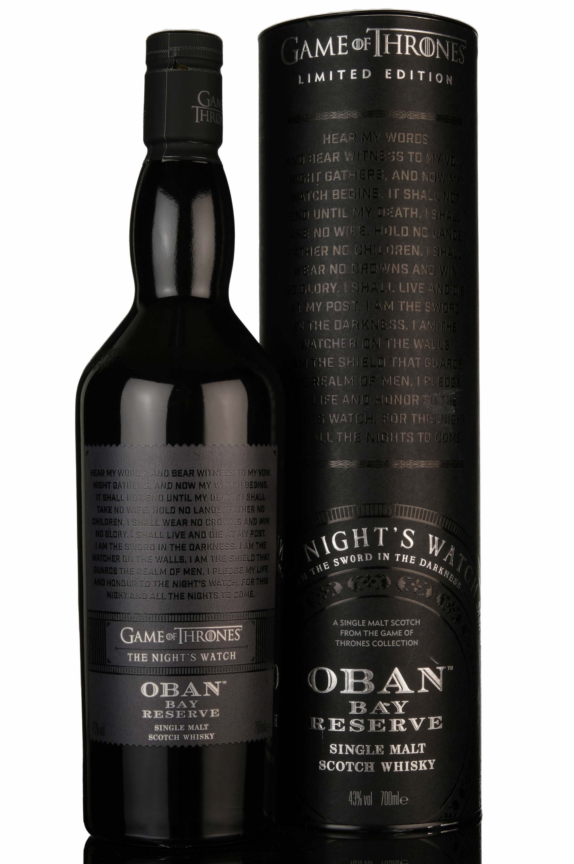 Oban Little Bay Reserve - The Nights Watch Game of Thrones