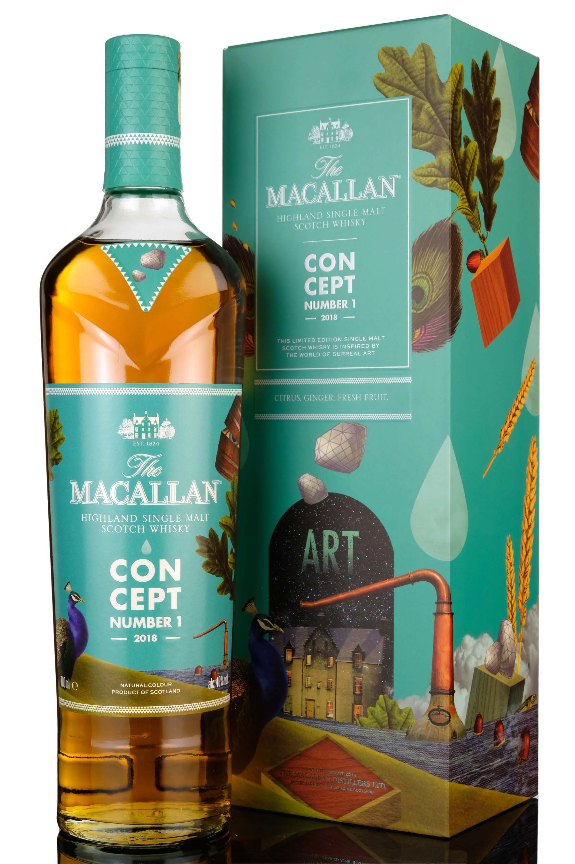 Macallan Concept Number 1 - The World Of Surreal Art - 2018 Release