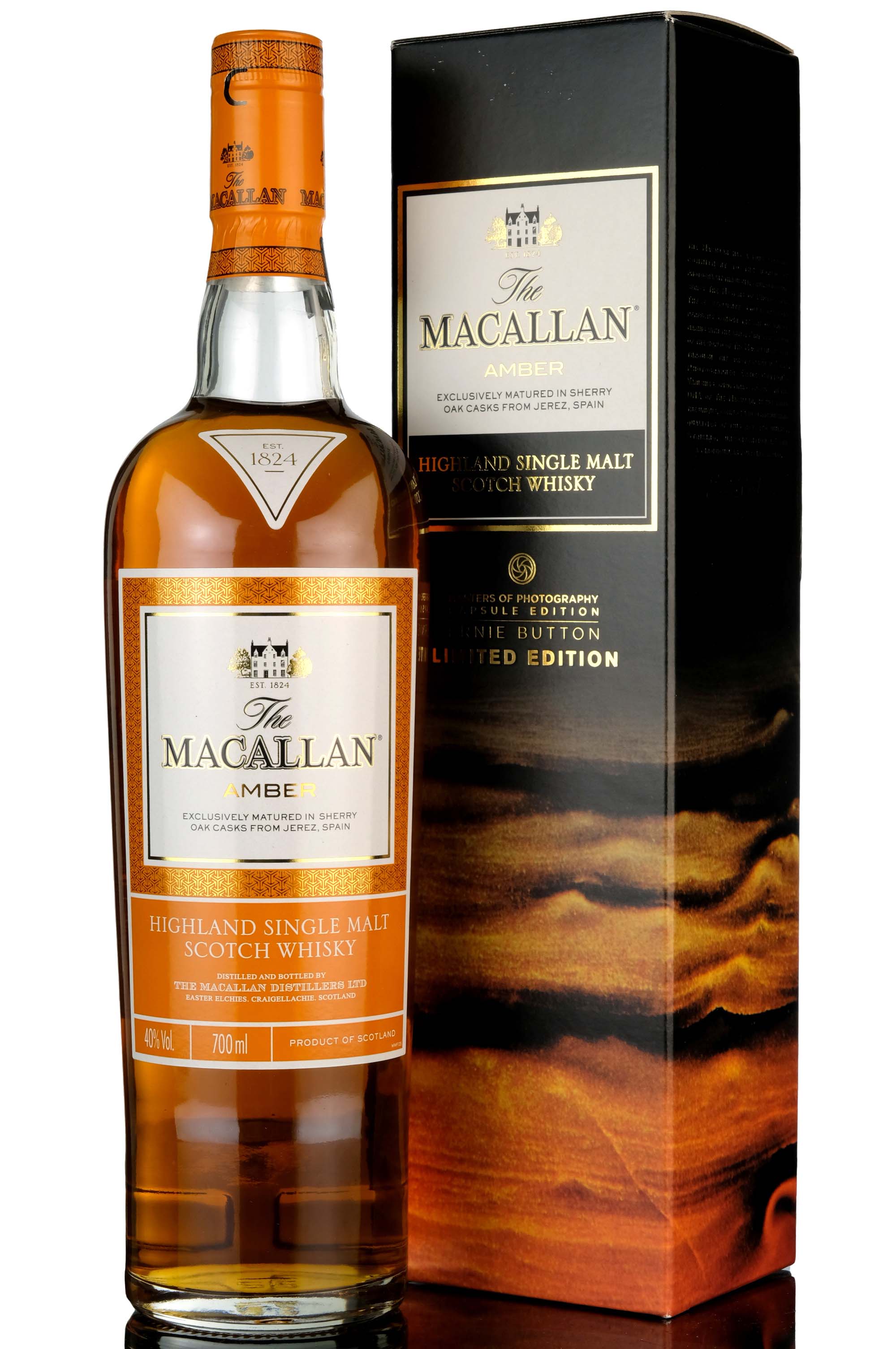 Macallan Amber - Sherry Cask - Ernie Button Limited Edition