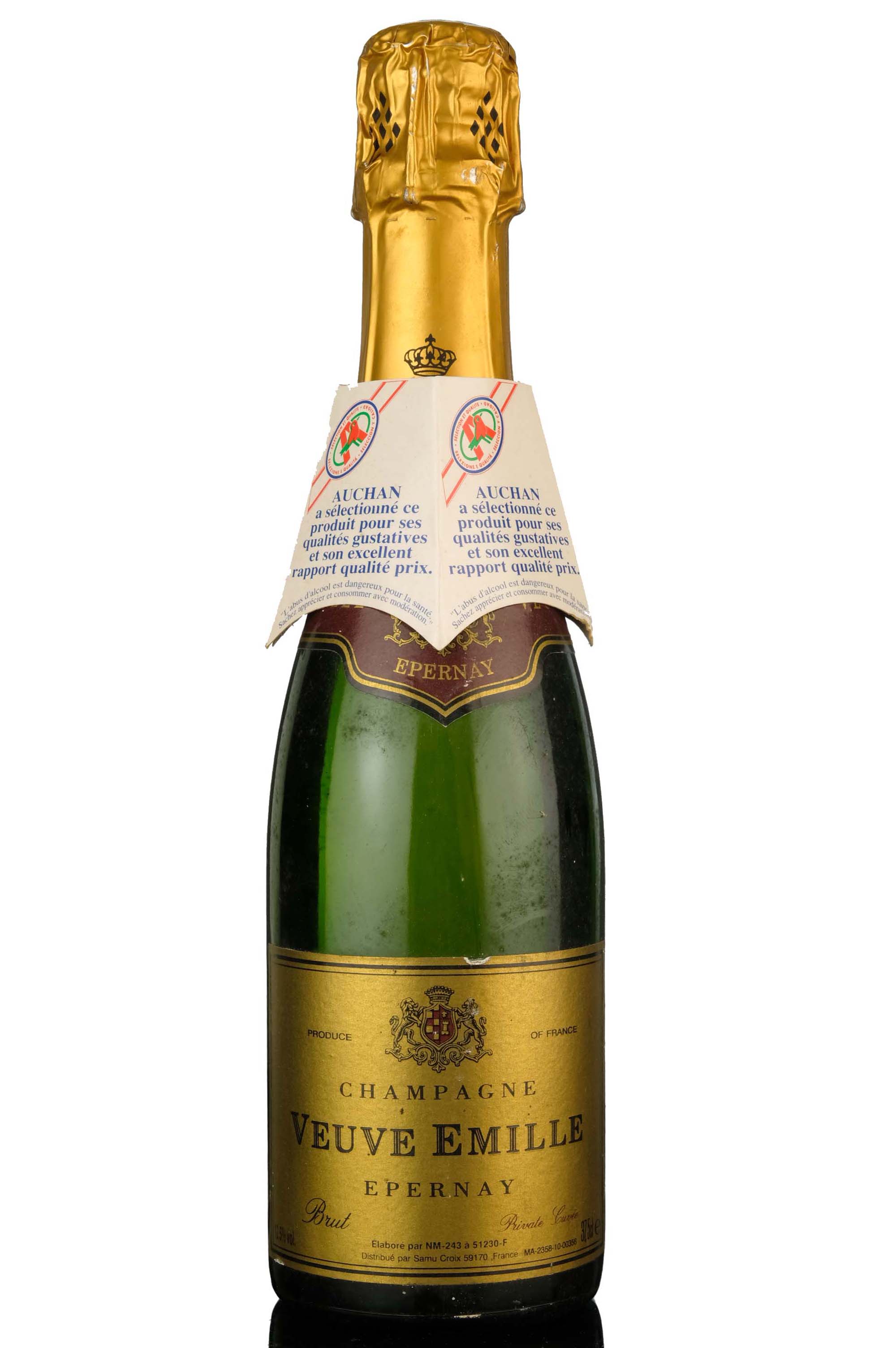 Veuve Emille Champagne - Half Bottle