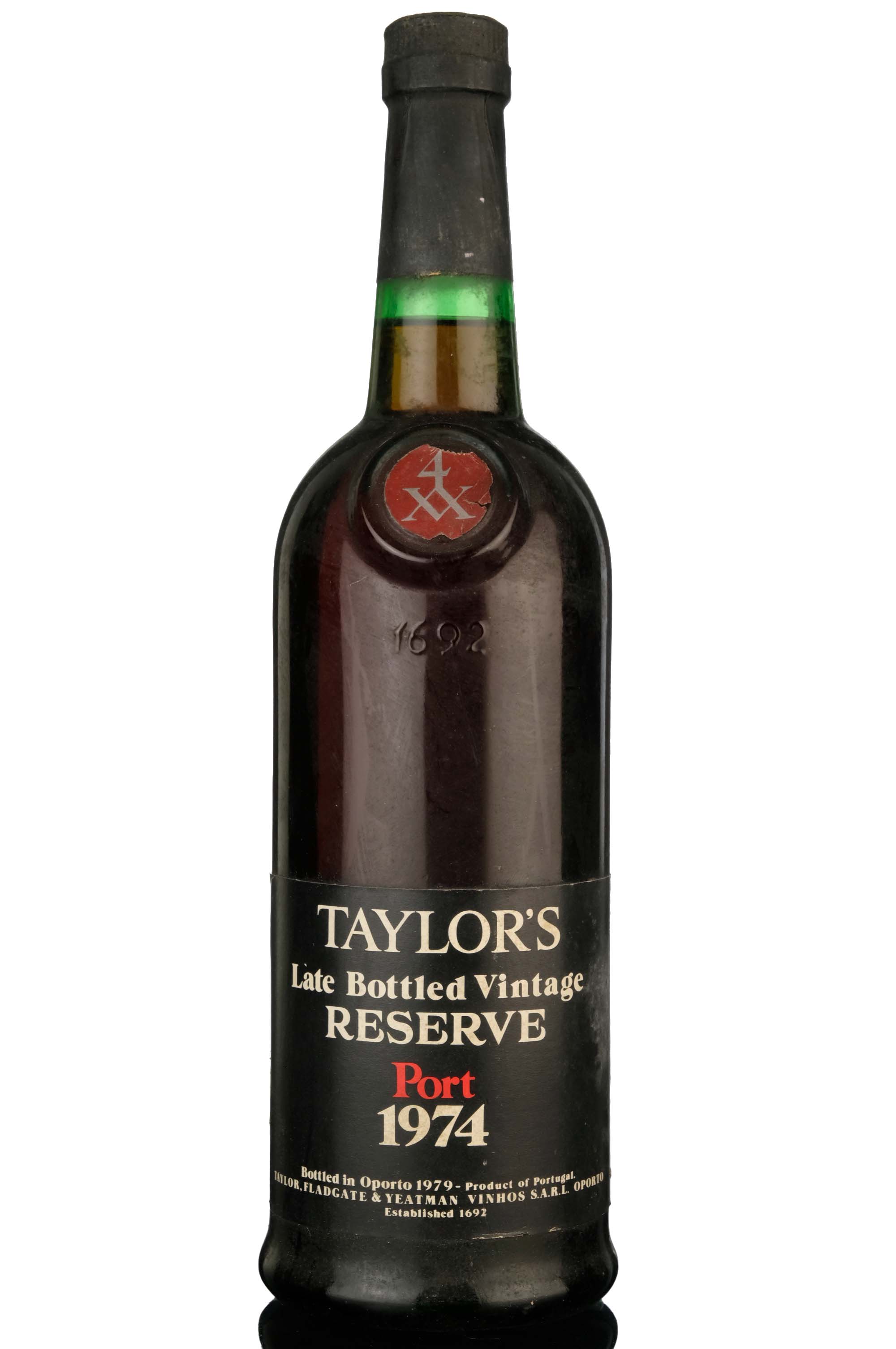Taylors 1974 Vintage Port - Bottled 1979