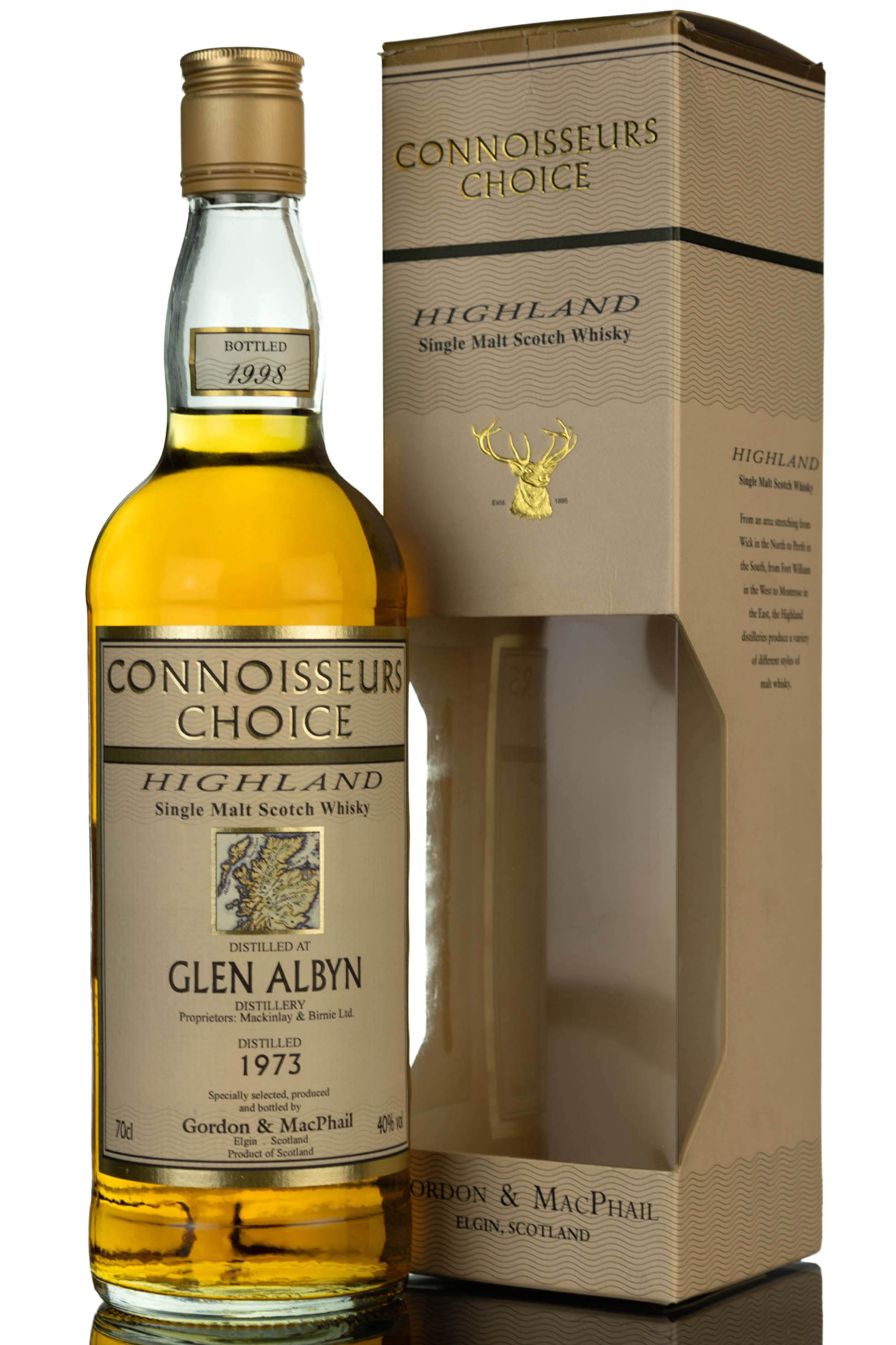 Glen Albyn 1973-1998 - Gordon & MacPhail - Connoisseurs Choice
