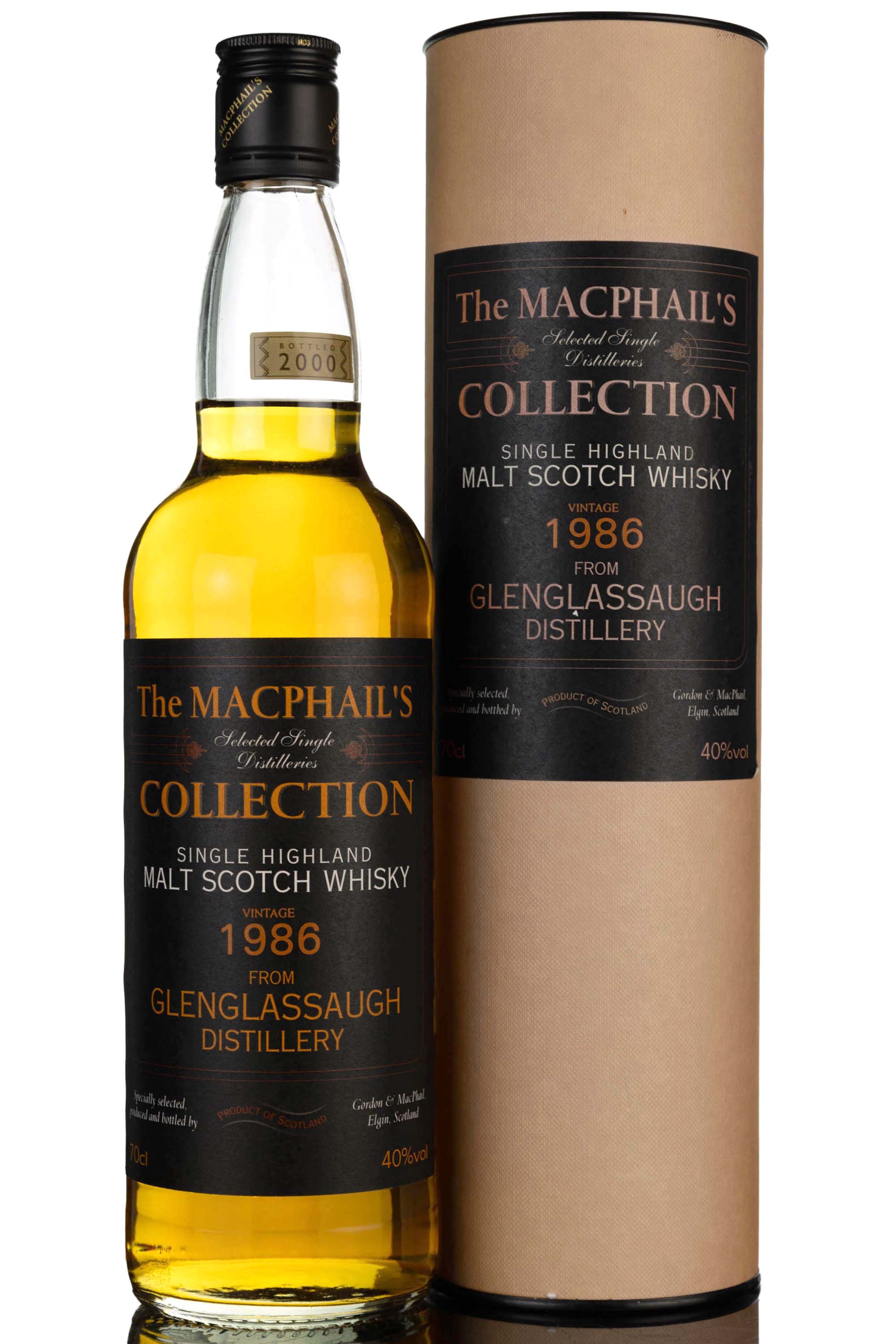 Glenglassaugh 1986-2000 - Gordon & MacPhail - The MacPhails Collection