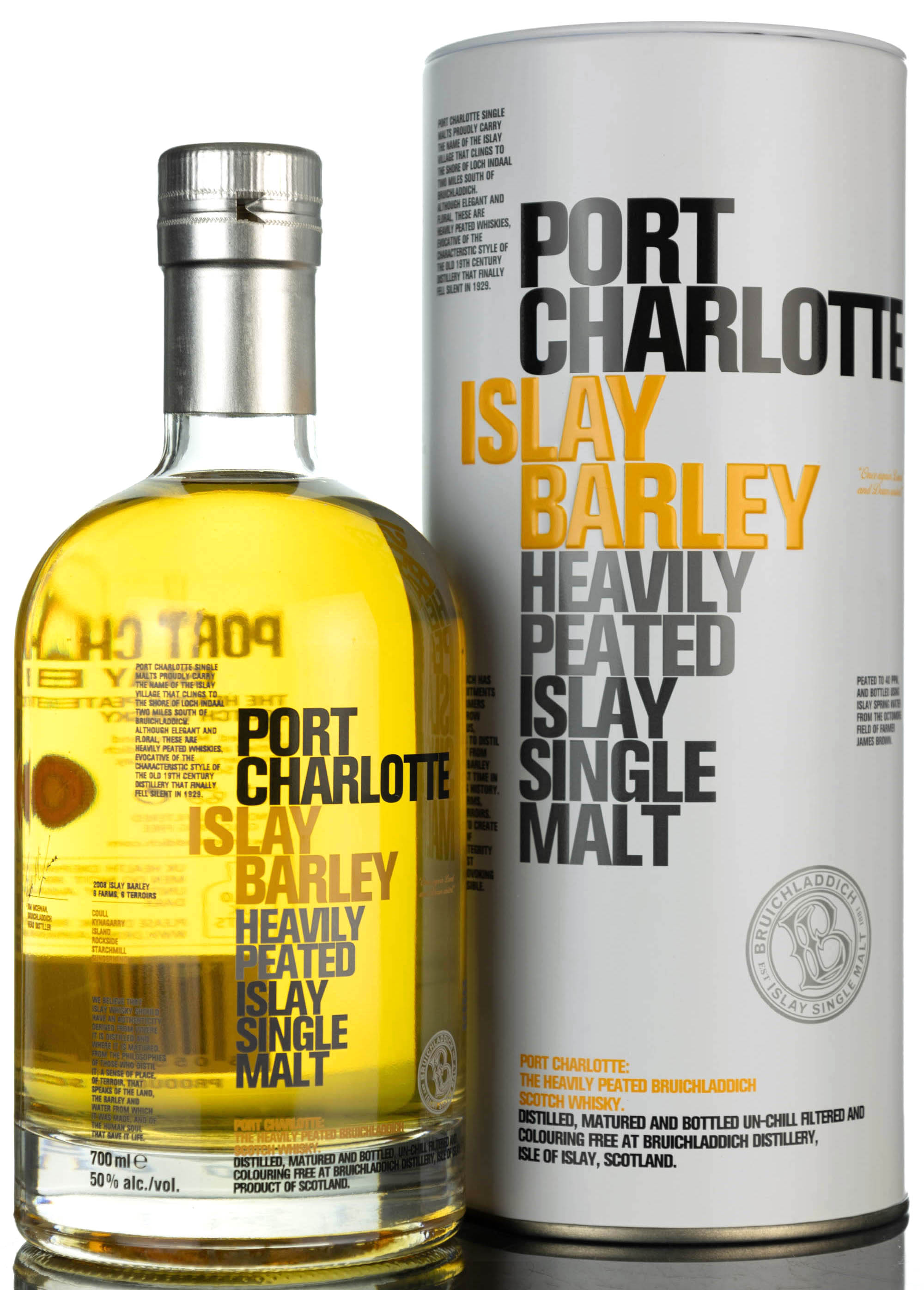 Port Charlotte 2008 - Islay Barley Heavily Peated - 2015 Release