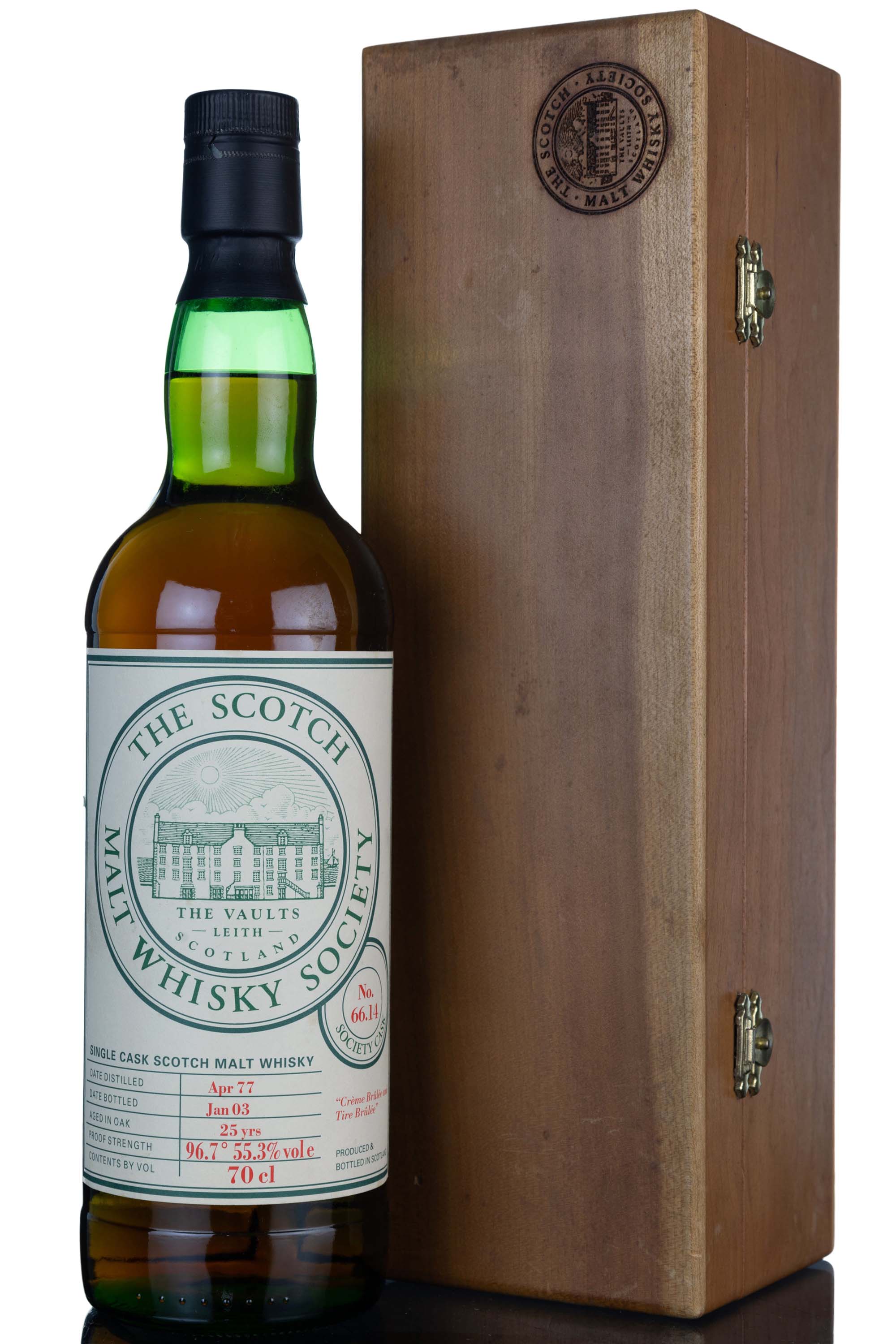 Ardmore 1977-2003 - 25 Year Old - SMWS 66.14 - Creme Brulee & Tire Brulee