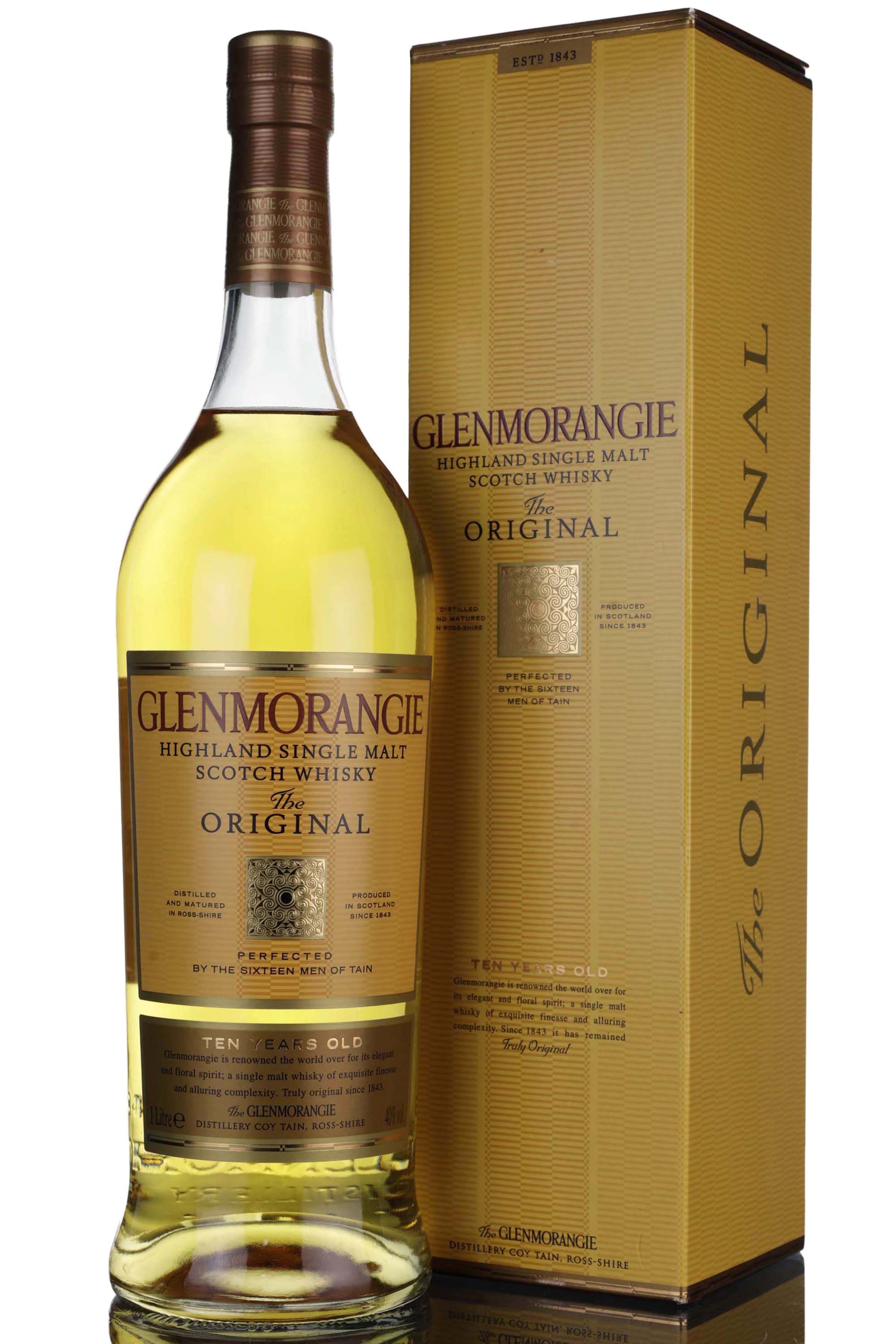 Glenmorangie 10 Year Old - The Original - 1 Litre