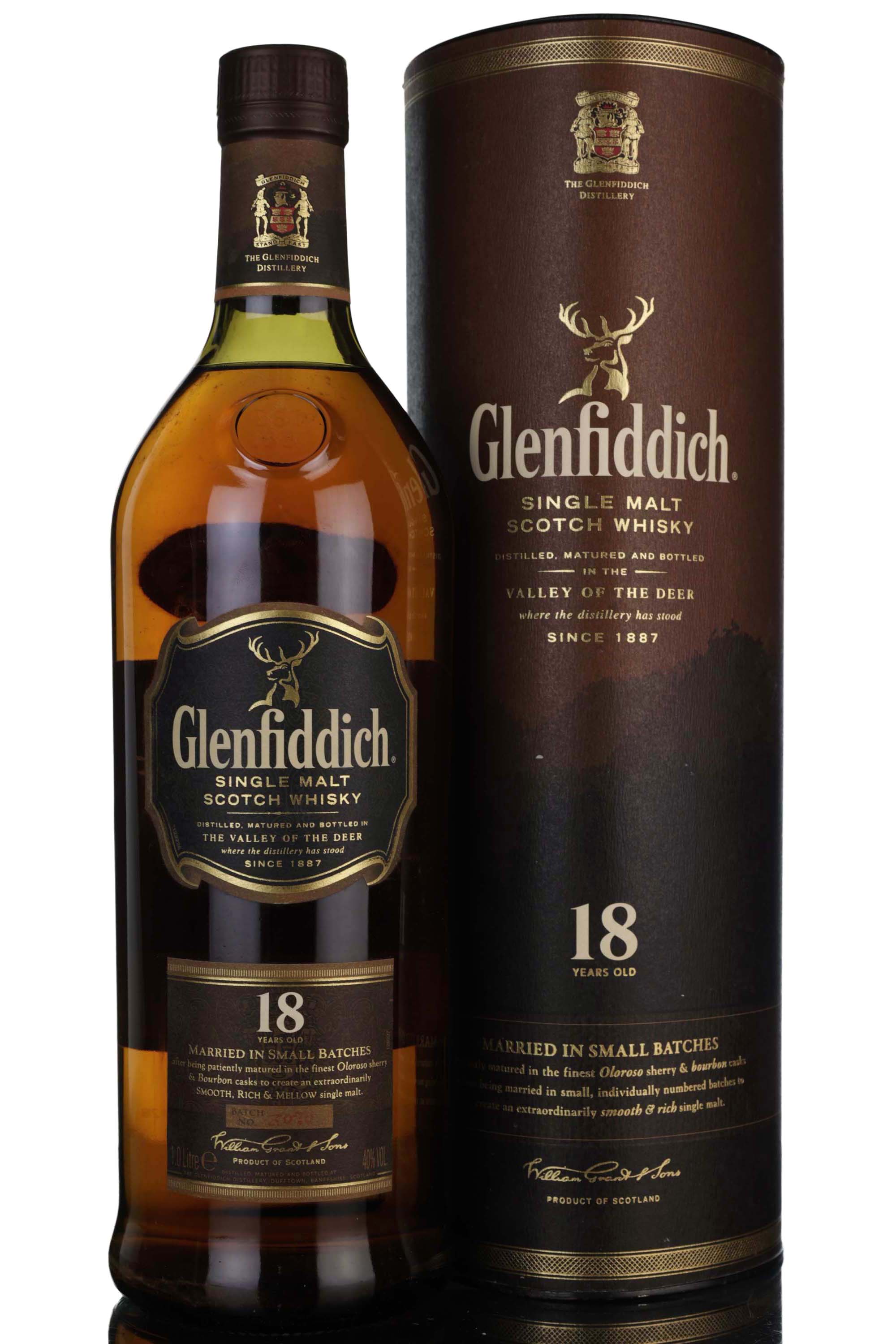 Glenfiddich 18 Year Old - Small Batch - 1 Litre