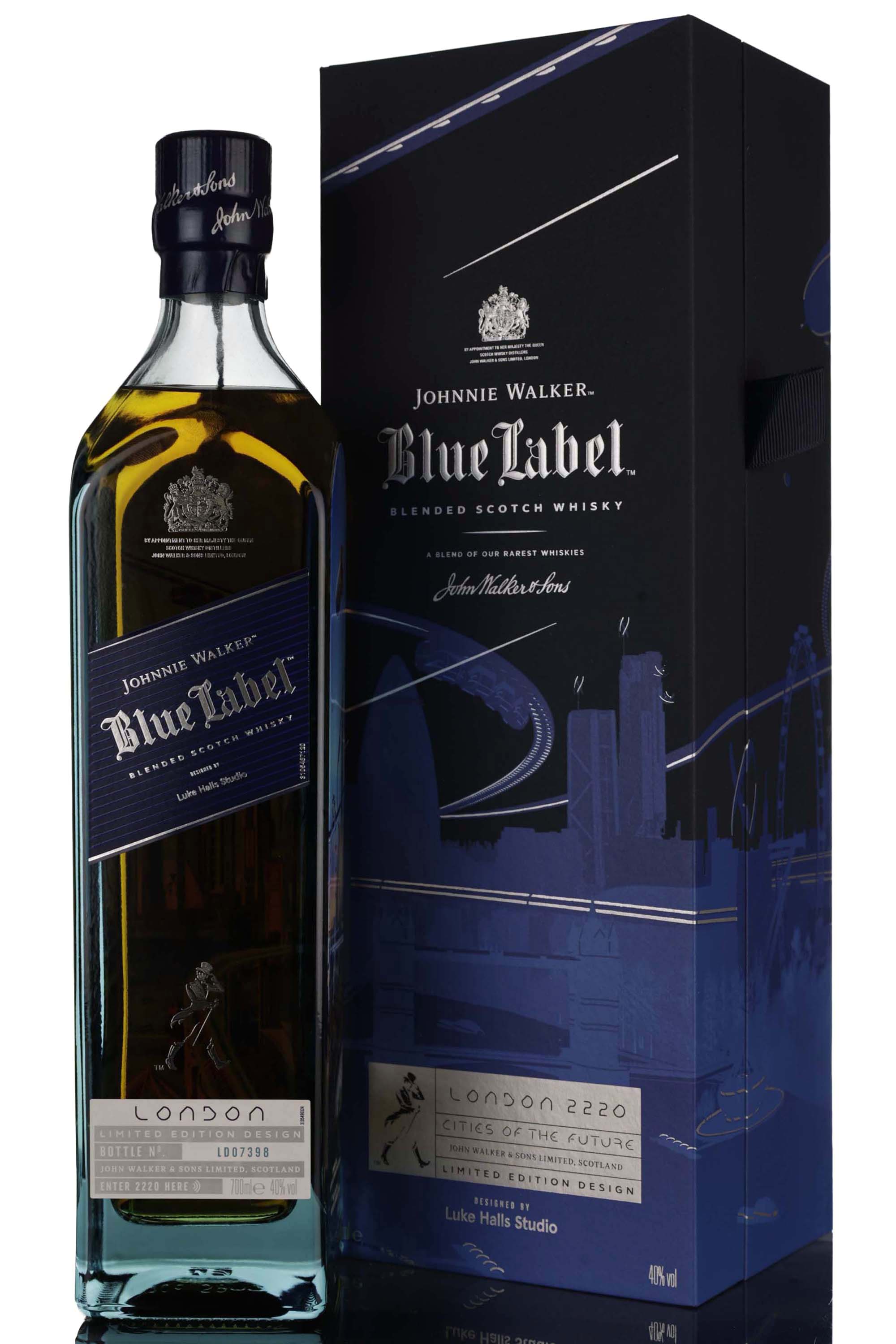 Johnnie Walker Blue Label - Cities Of The Future - London 2220 - Limited Edition Design