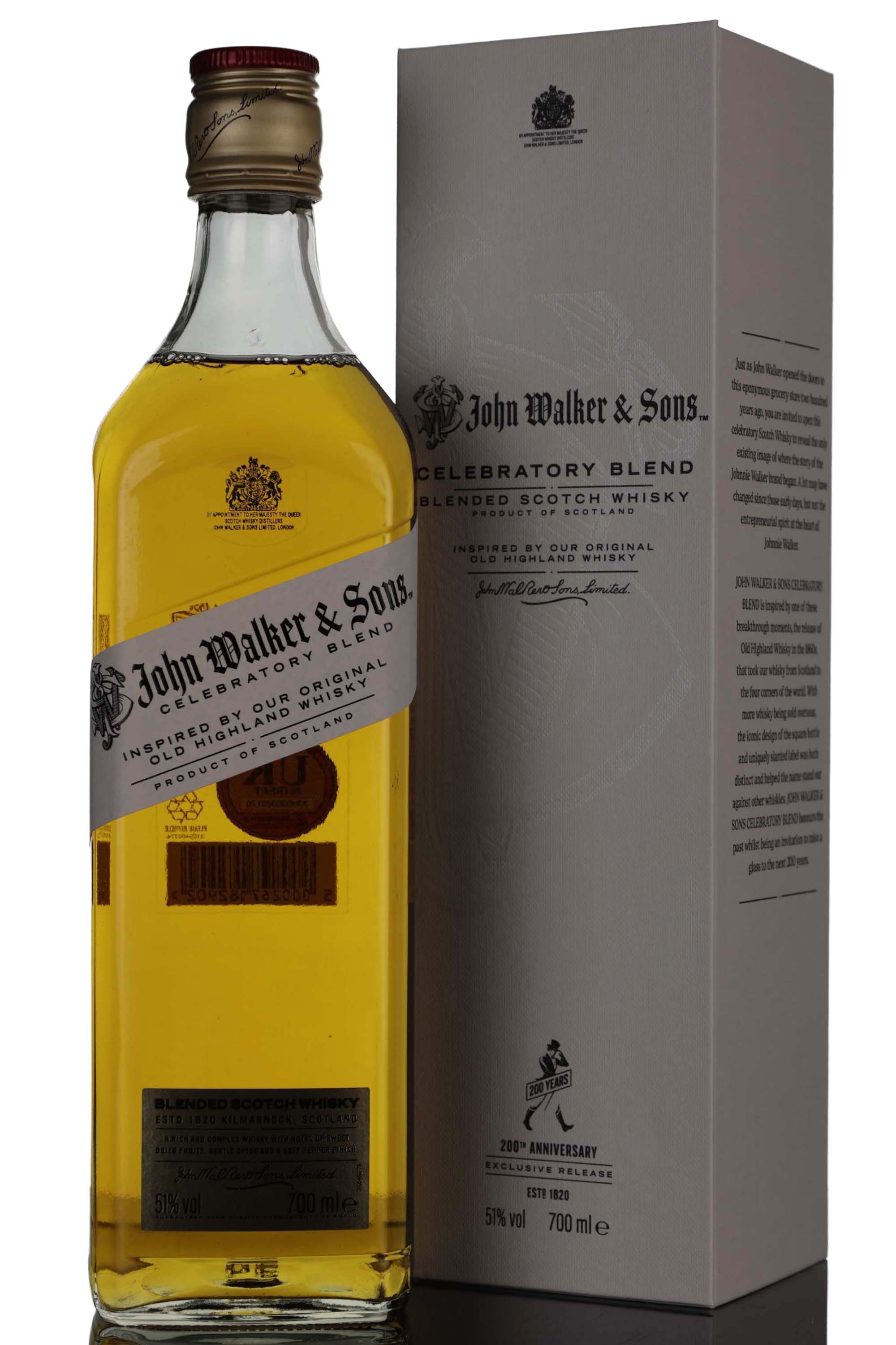 Johnnie Walker Celebratory Blend - 200th Anniversary Exclusive Release 1820-2020