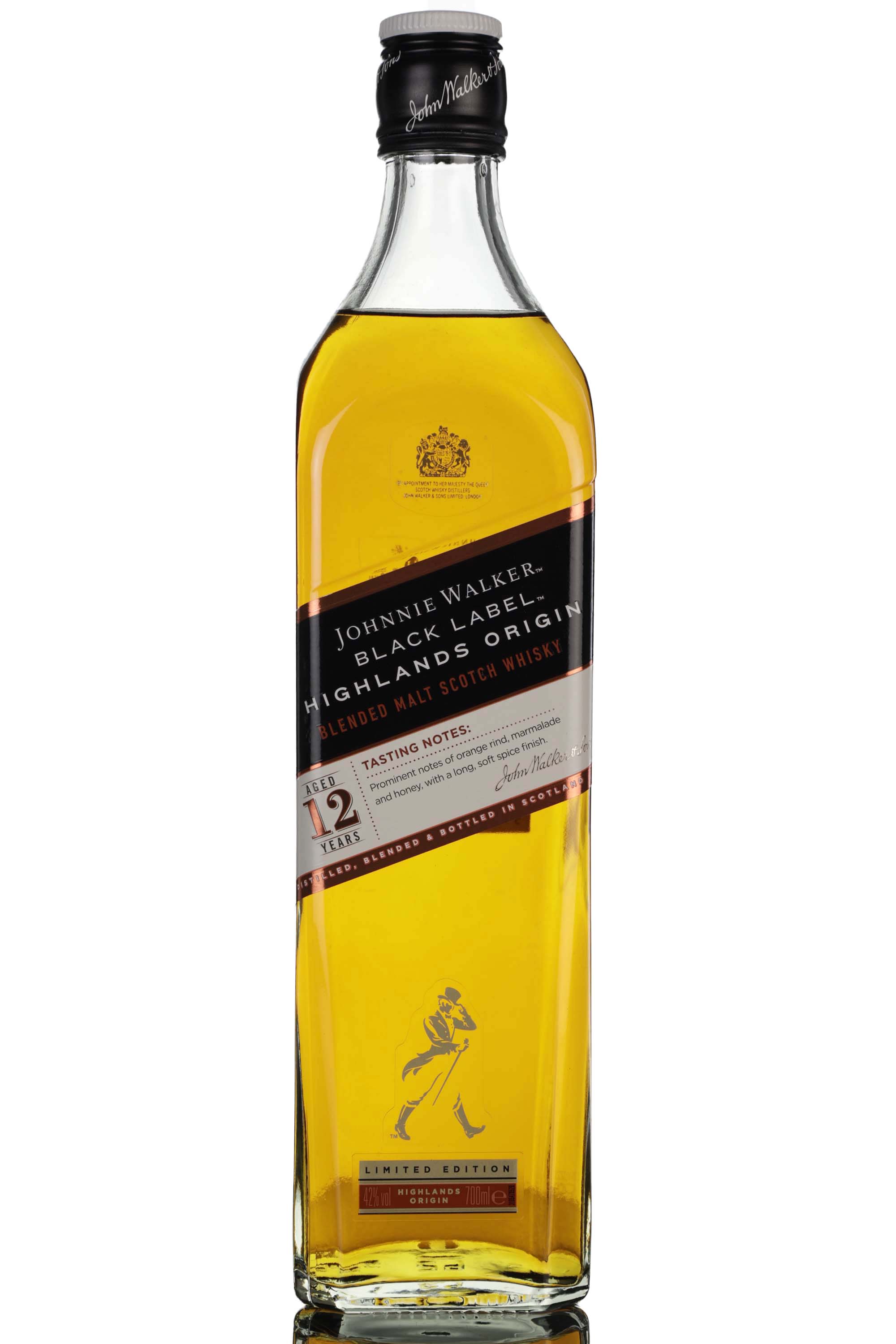 Johnnie Walker 12 Year Old - Black Label - Highlands Origin