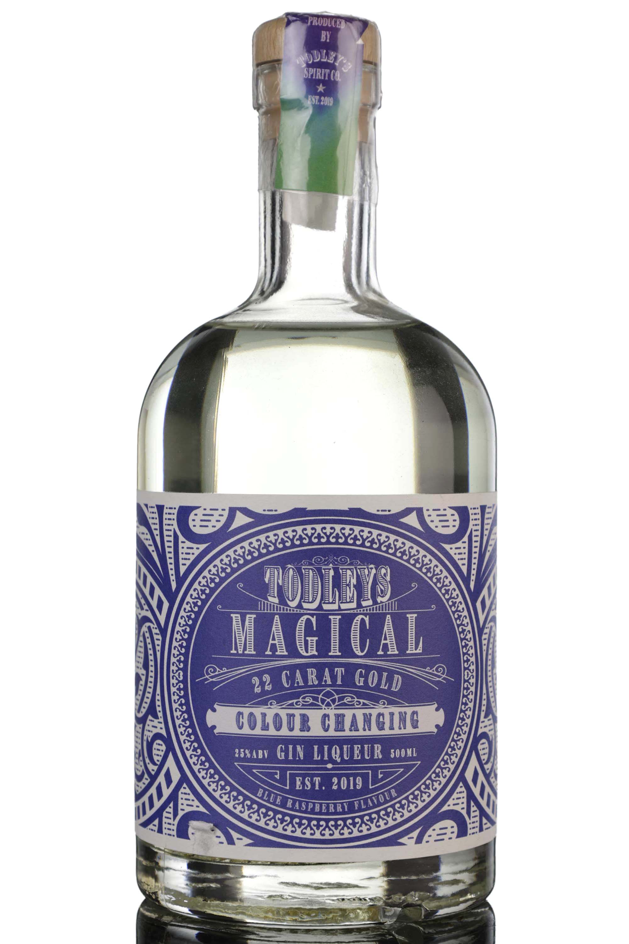 Todleys Magical Gin Liqueur - 22 Carat Gold Flakes