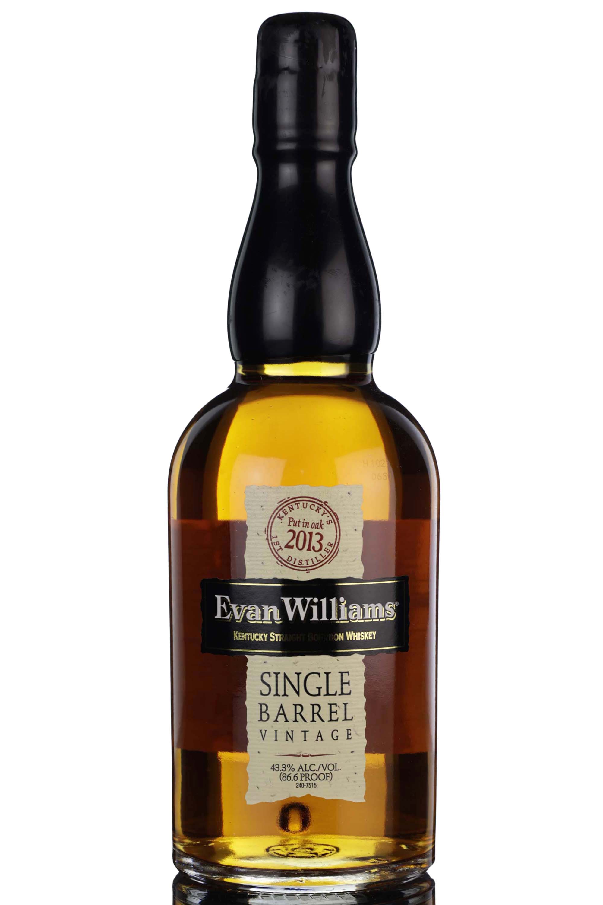 Evan Williams 2013-2021 - Single Barrel Bourbon 469