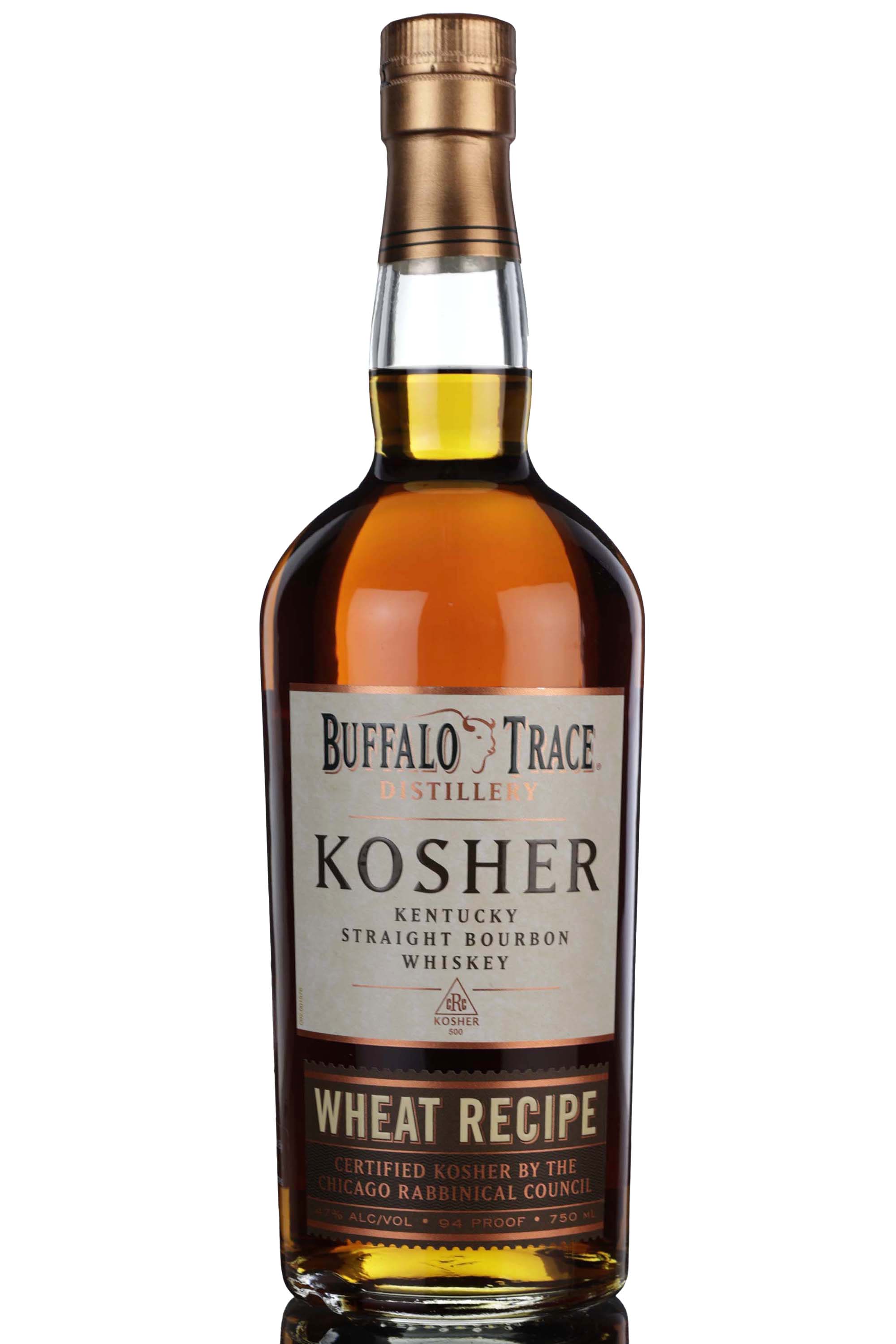 Buffalo Trace Bourbon - Kosher Wheat Recipe