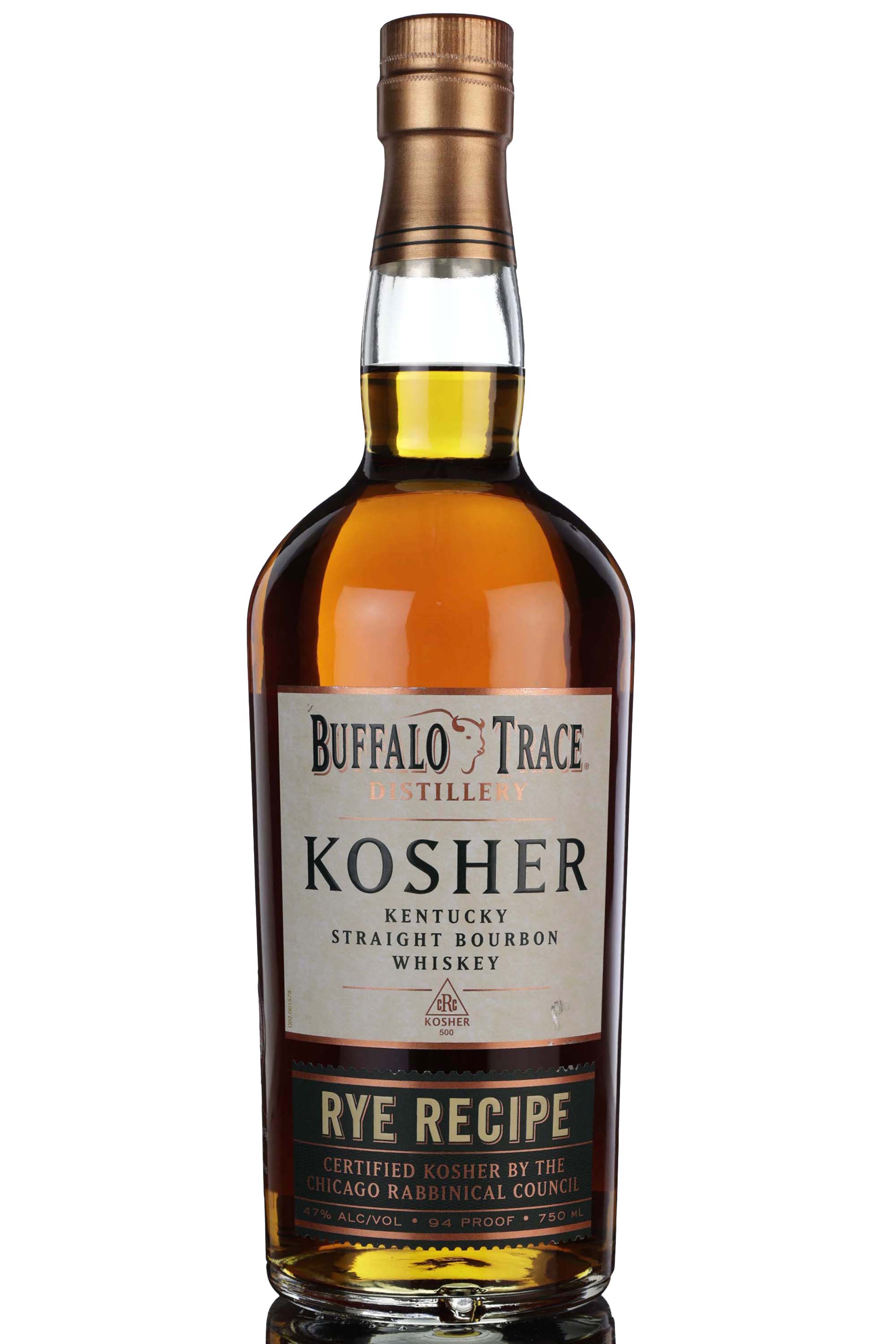 Buffalo Trace Bourbon - Kosher Rye Recipe