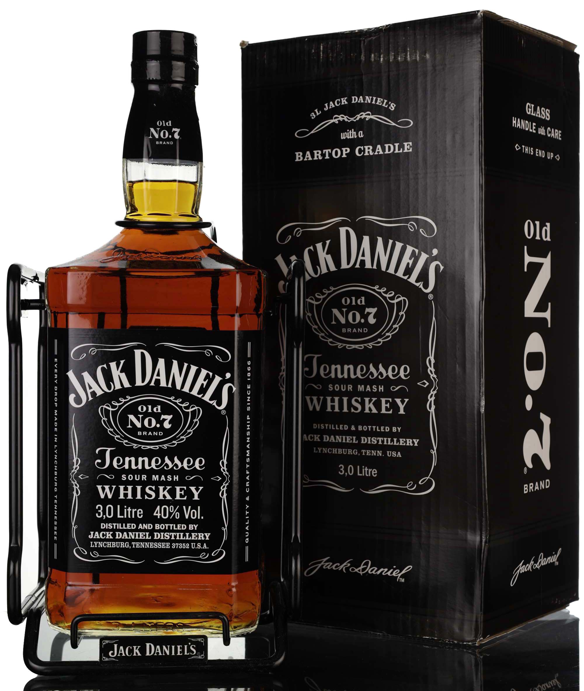Jack Daniels Old No.7 Brand - 3 Litres