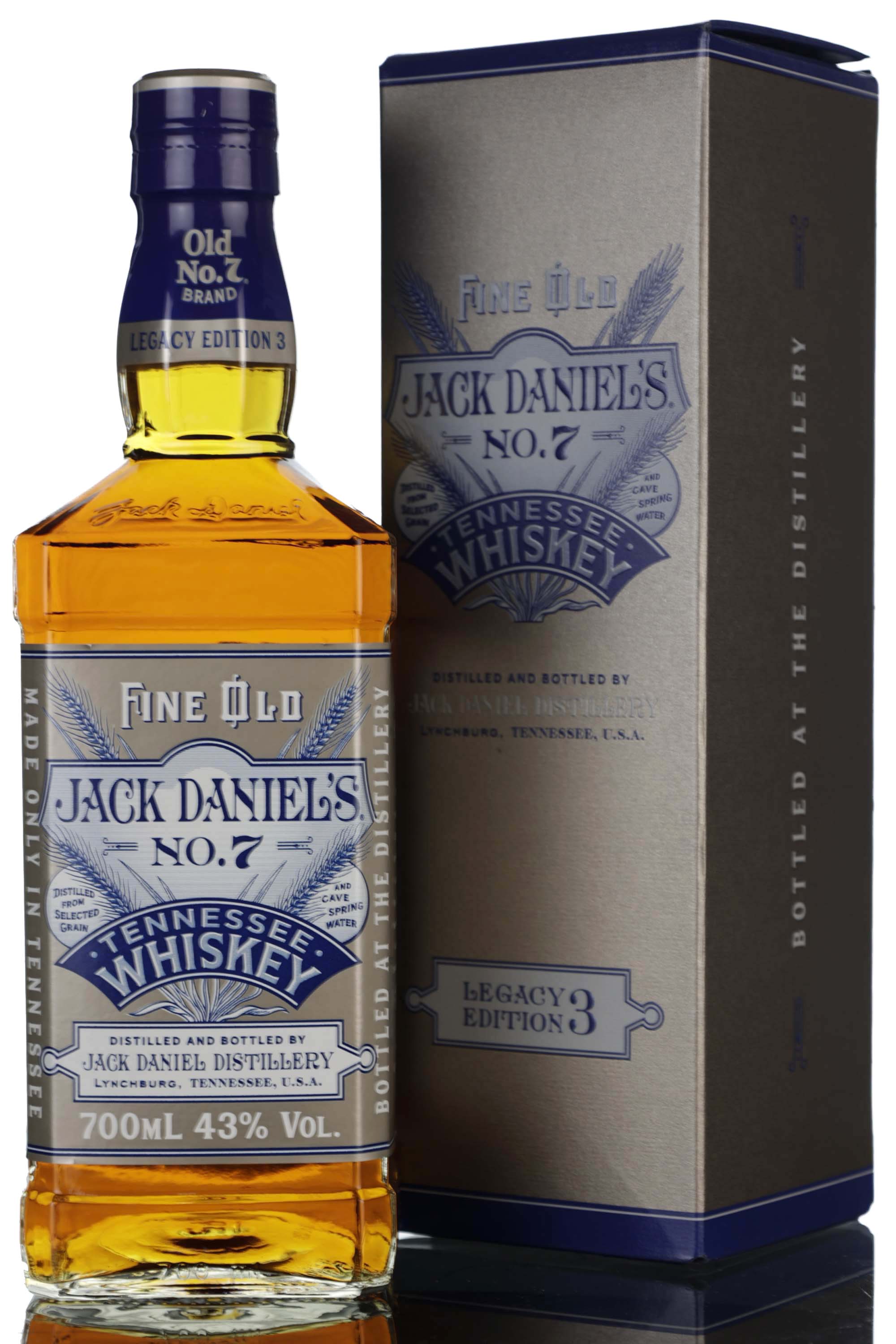 Jack Daniels Old No.7 - Legacy Edition 3 - Fine Old - 2020 Release