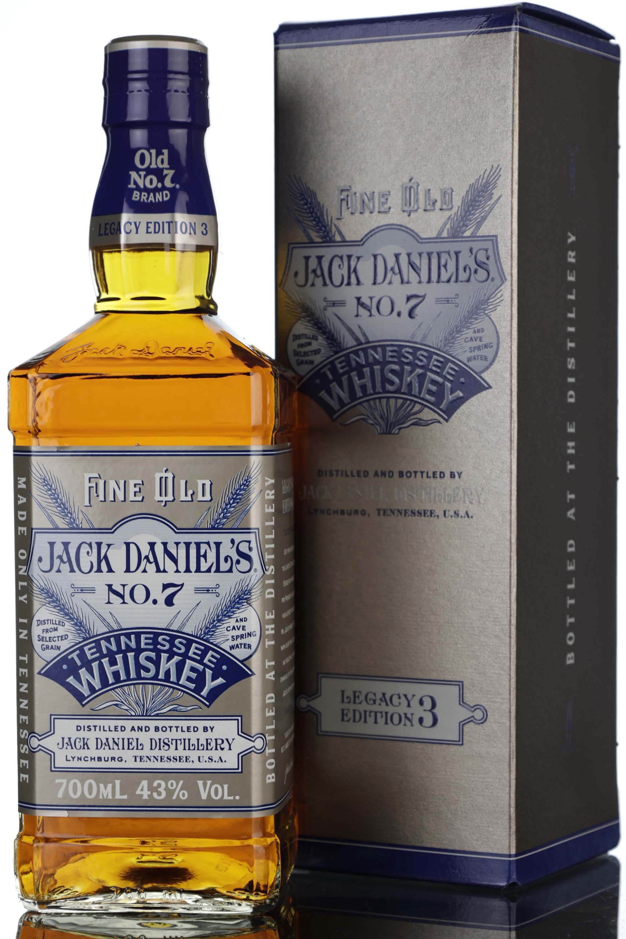 Jack Daniels Old No.7 - Legacy Edition 3 - Fine Old - 2020 Release