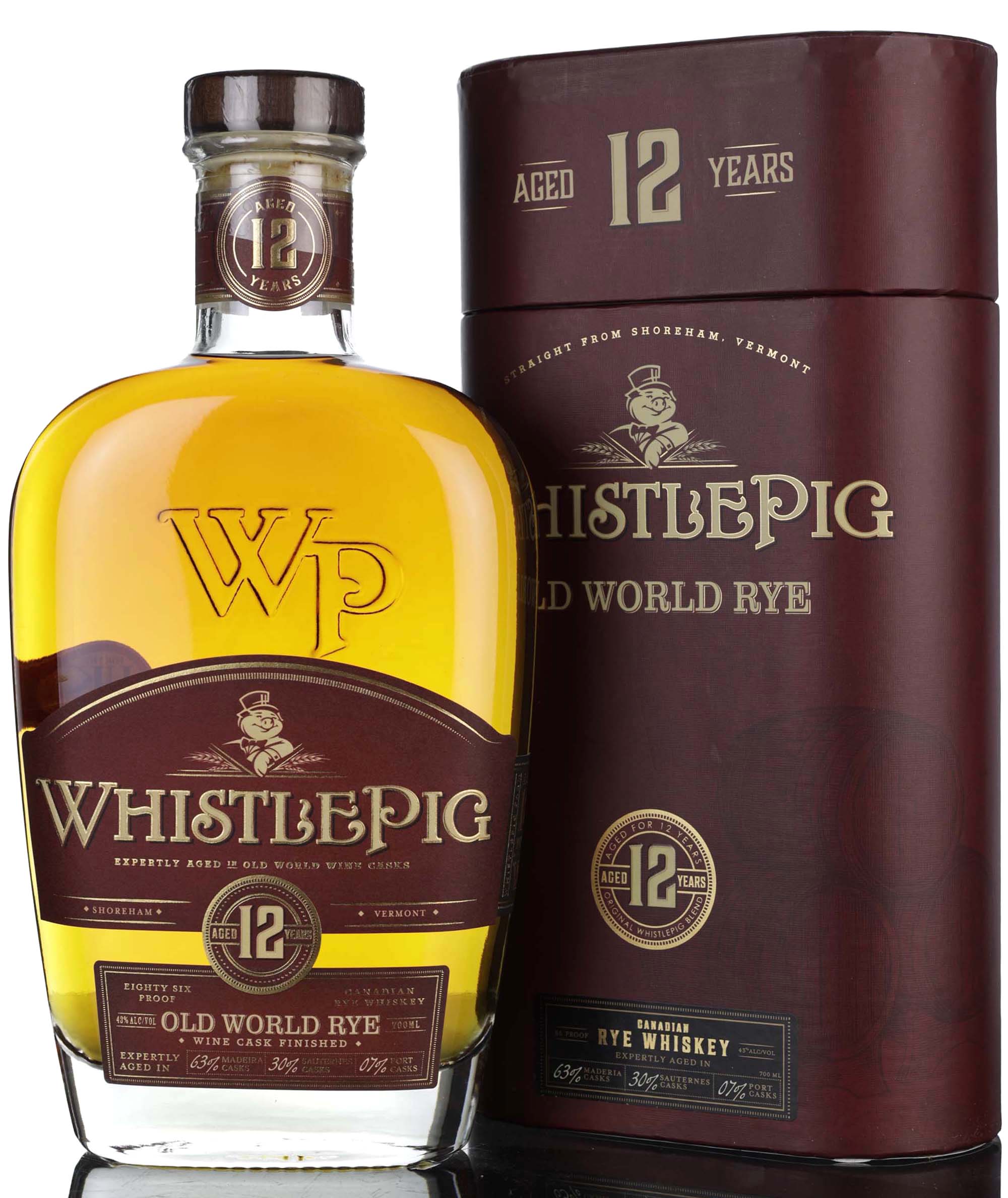 WhistlePig 12 Year Old - Old World Rye