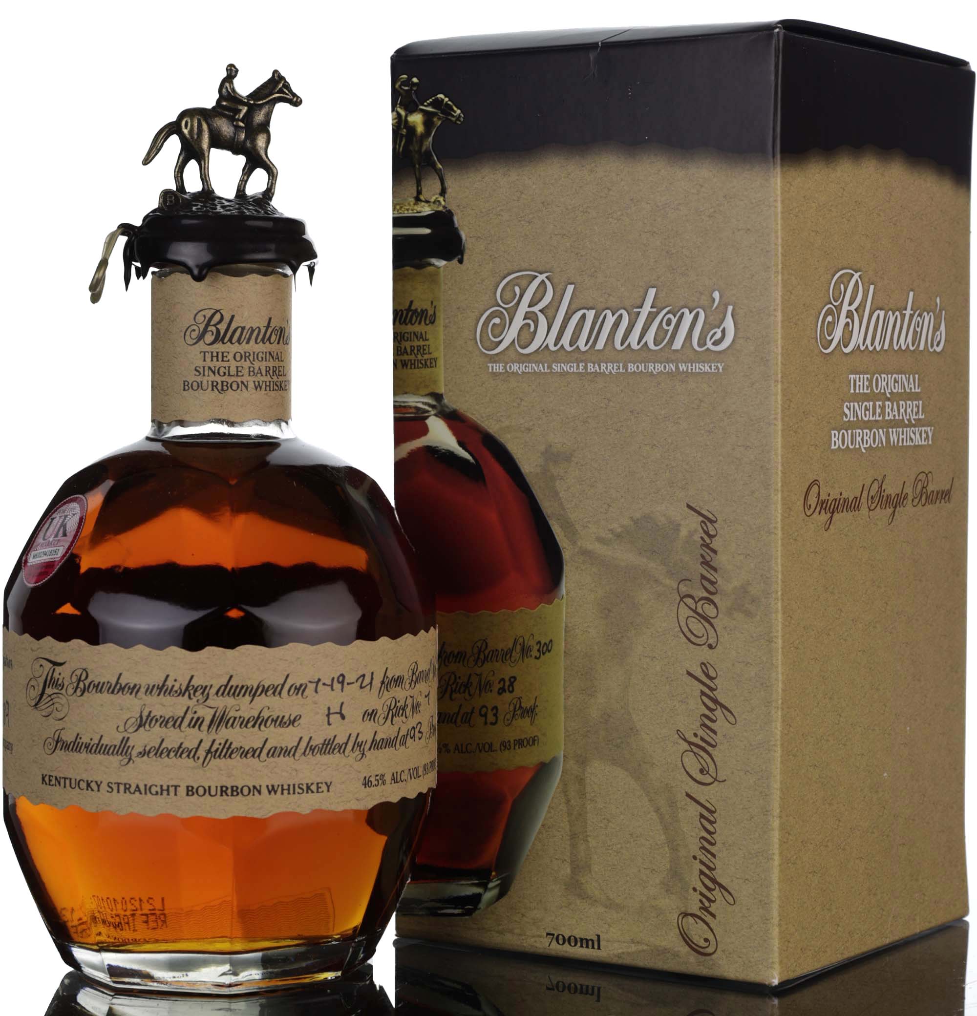 Blantons Bourbon The Original - Single Barrel 801 - 2021 Release