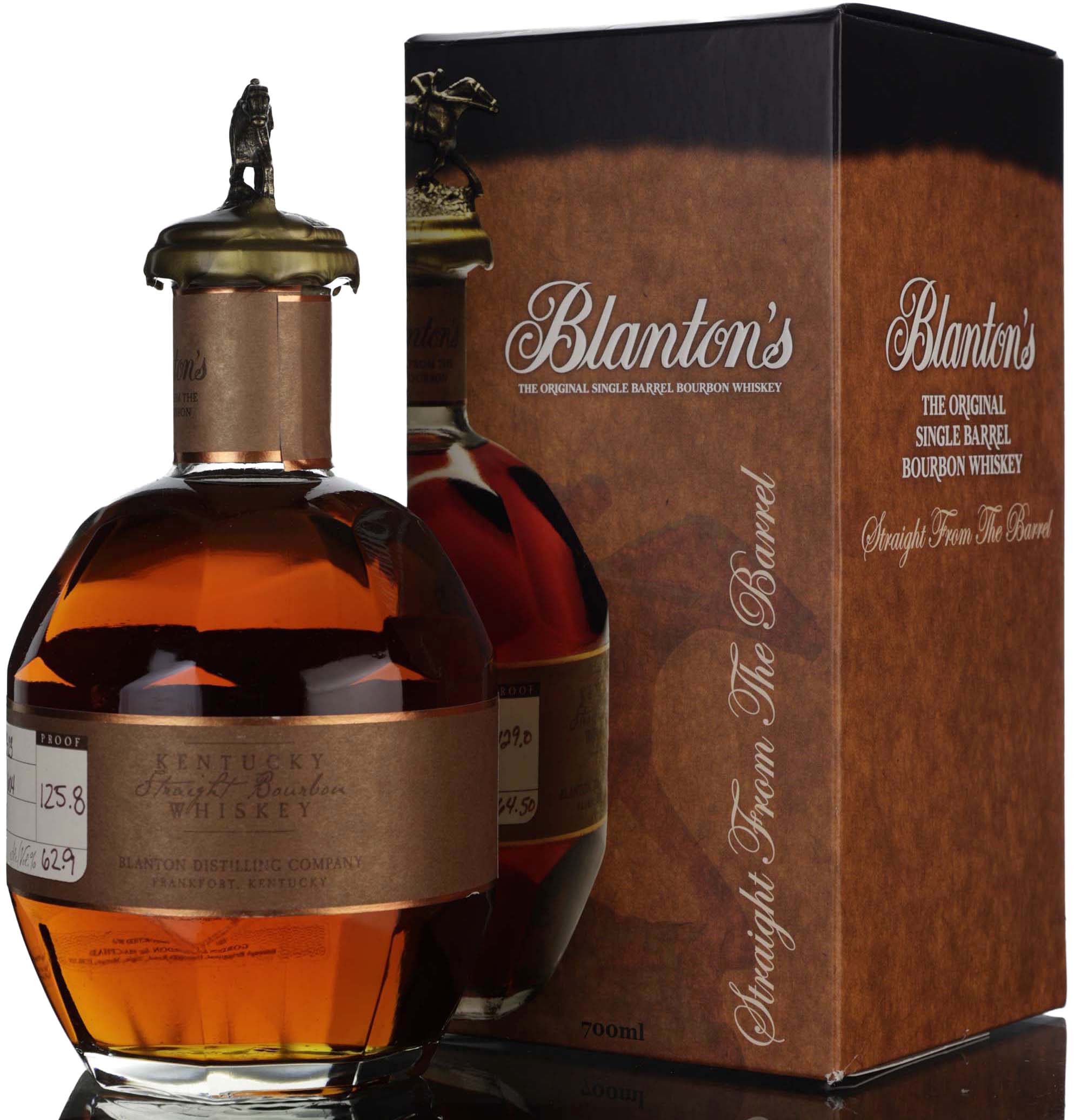Blantons Bourbon Straight From The Barrel - Single Barrel 604 - 2023 Release