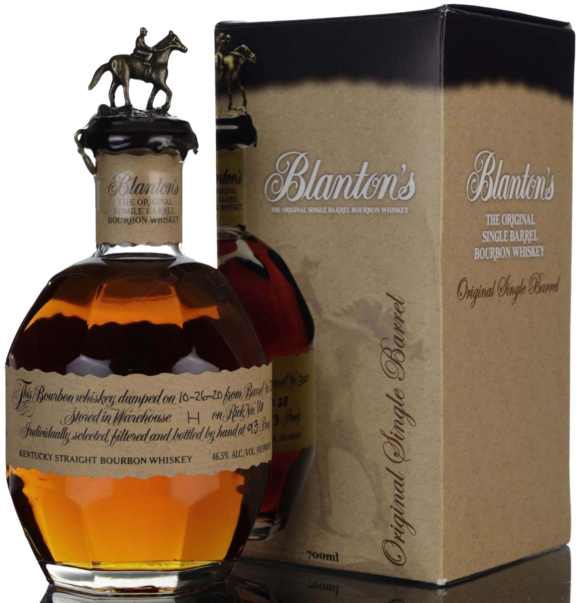 Blantons Bourbon The Original - Single Barrel 200 - 2020 Release