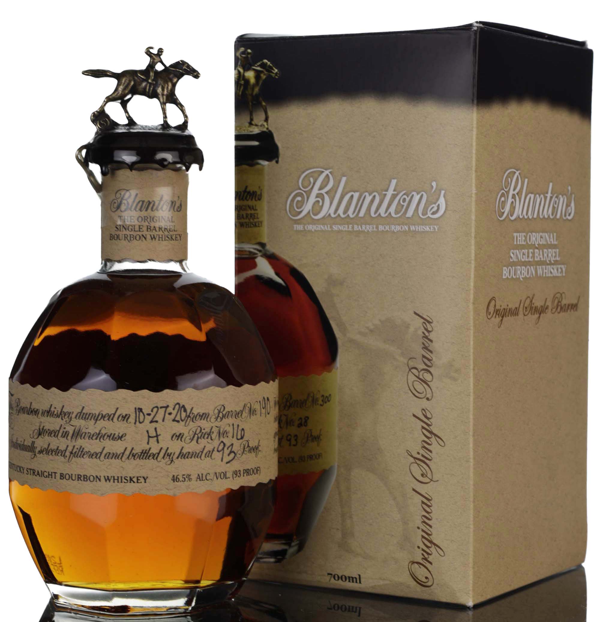 Blantons Bourbon The Original - Single Barrel 190 - 2020 Release