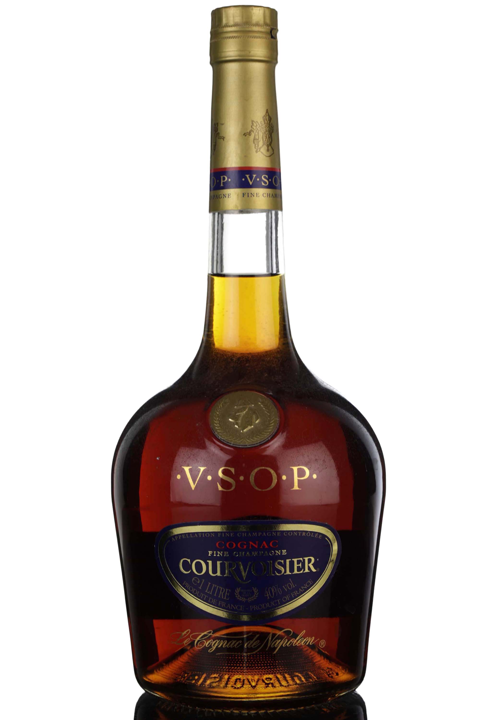 Courvoisier VSOP Fine Champagne Cognac - 1 Litre